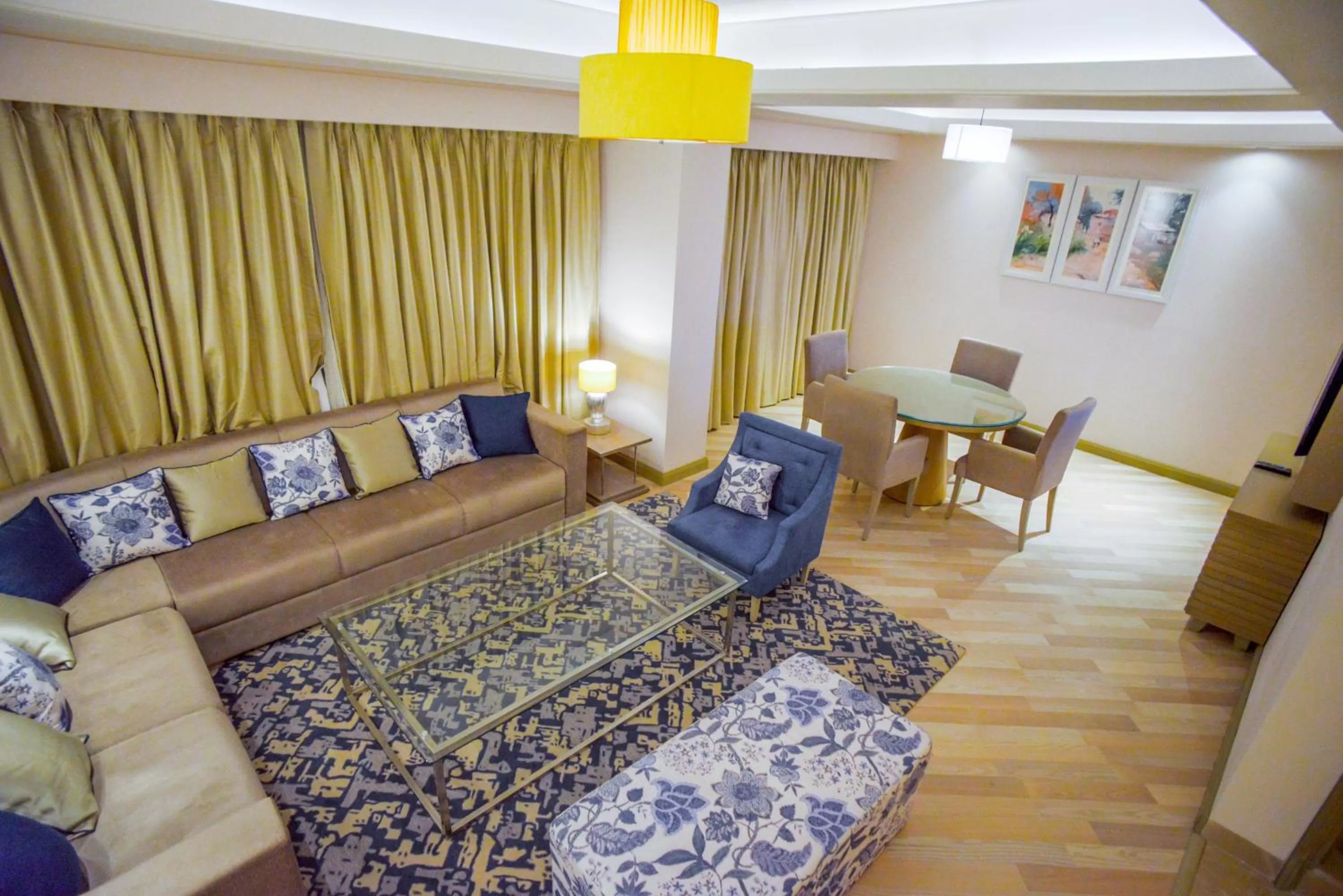Living room in Efcee Sarovar Premiere Bhavnagar