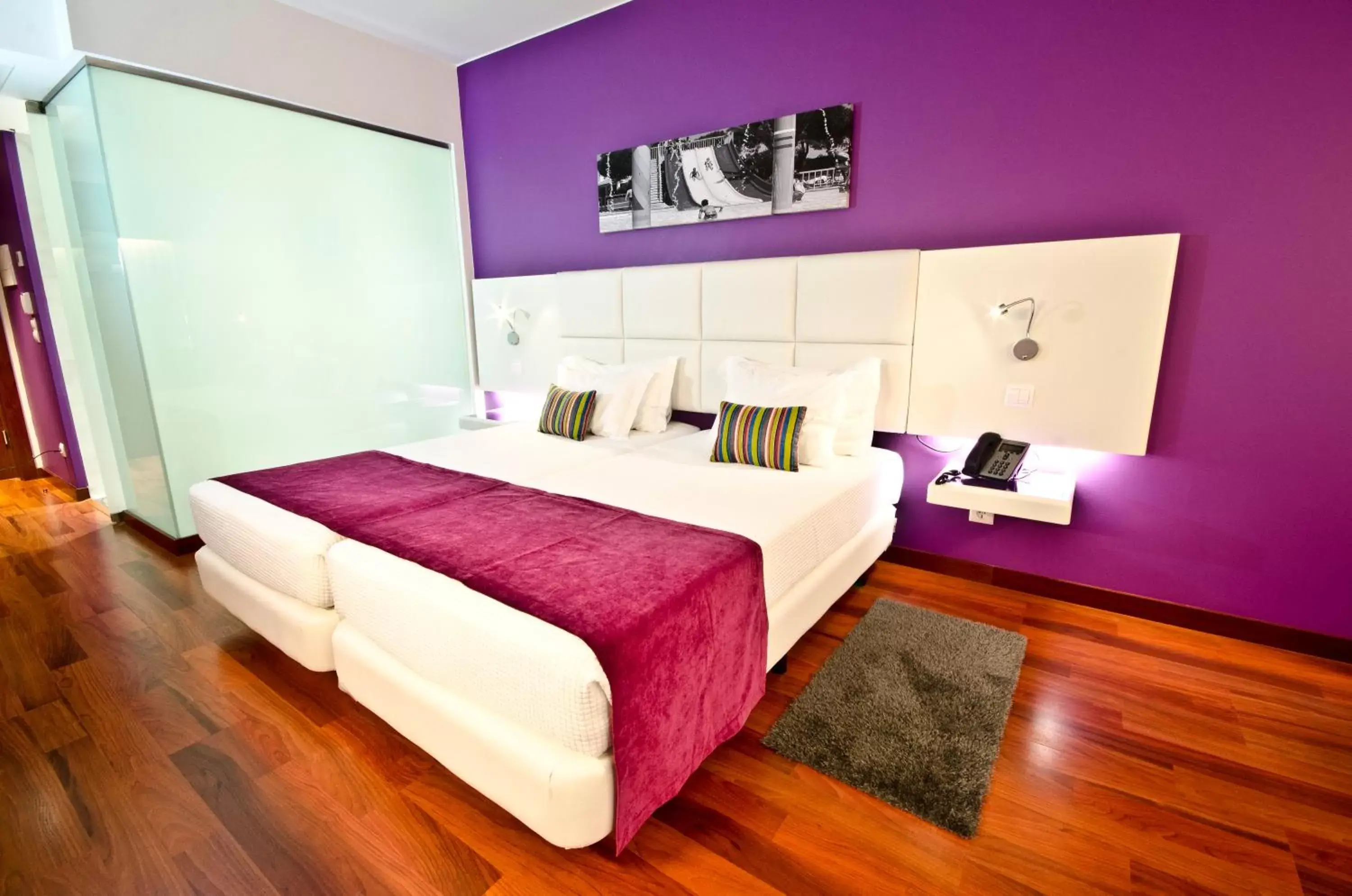 Photo of the whole room, Bed in Aquashow Park Hotel