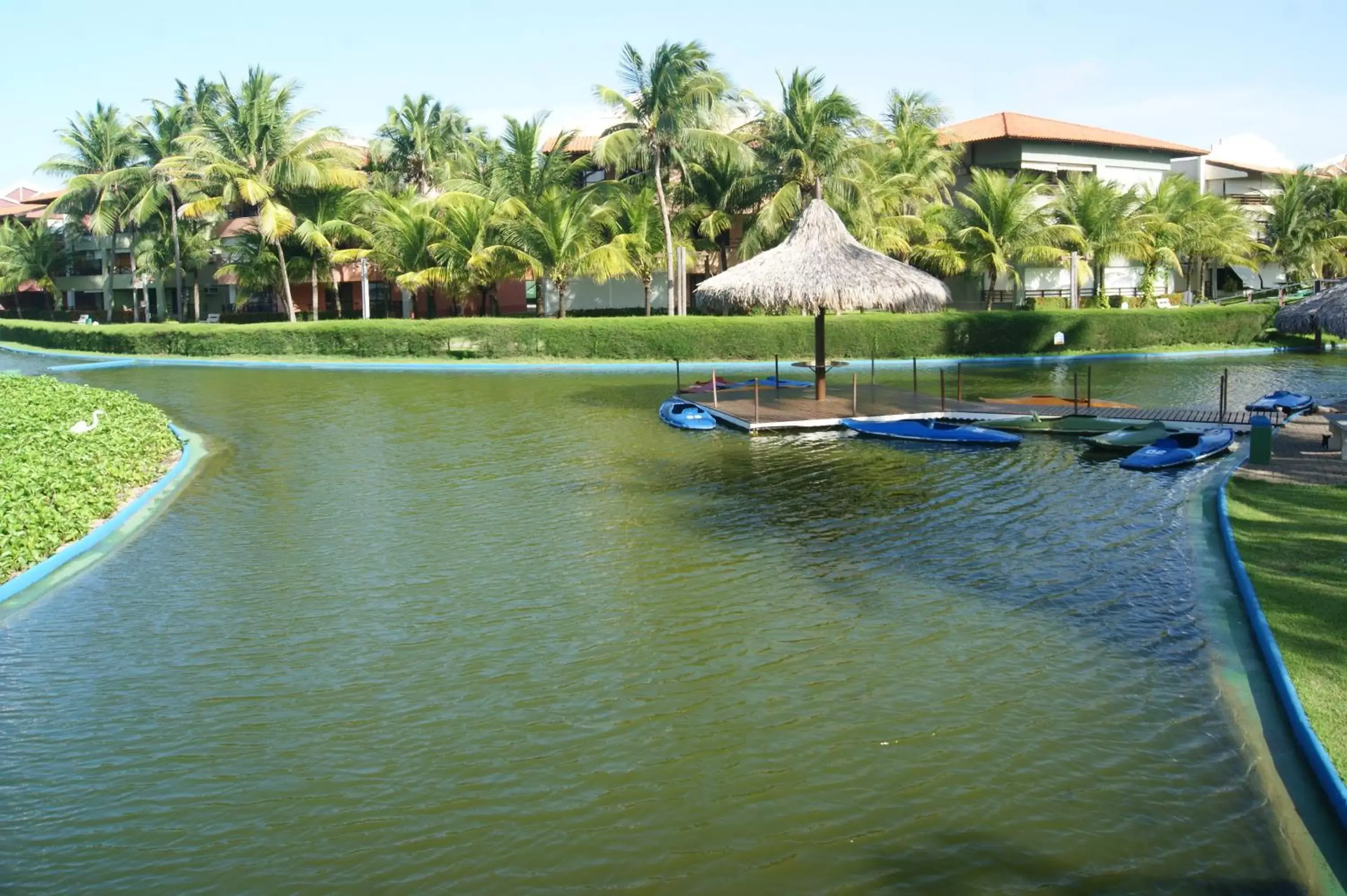 Canoeing in Aquaville Resort