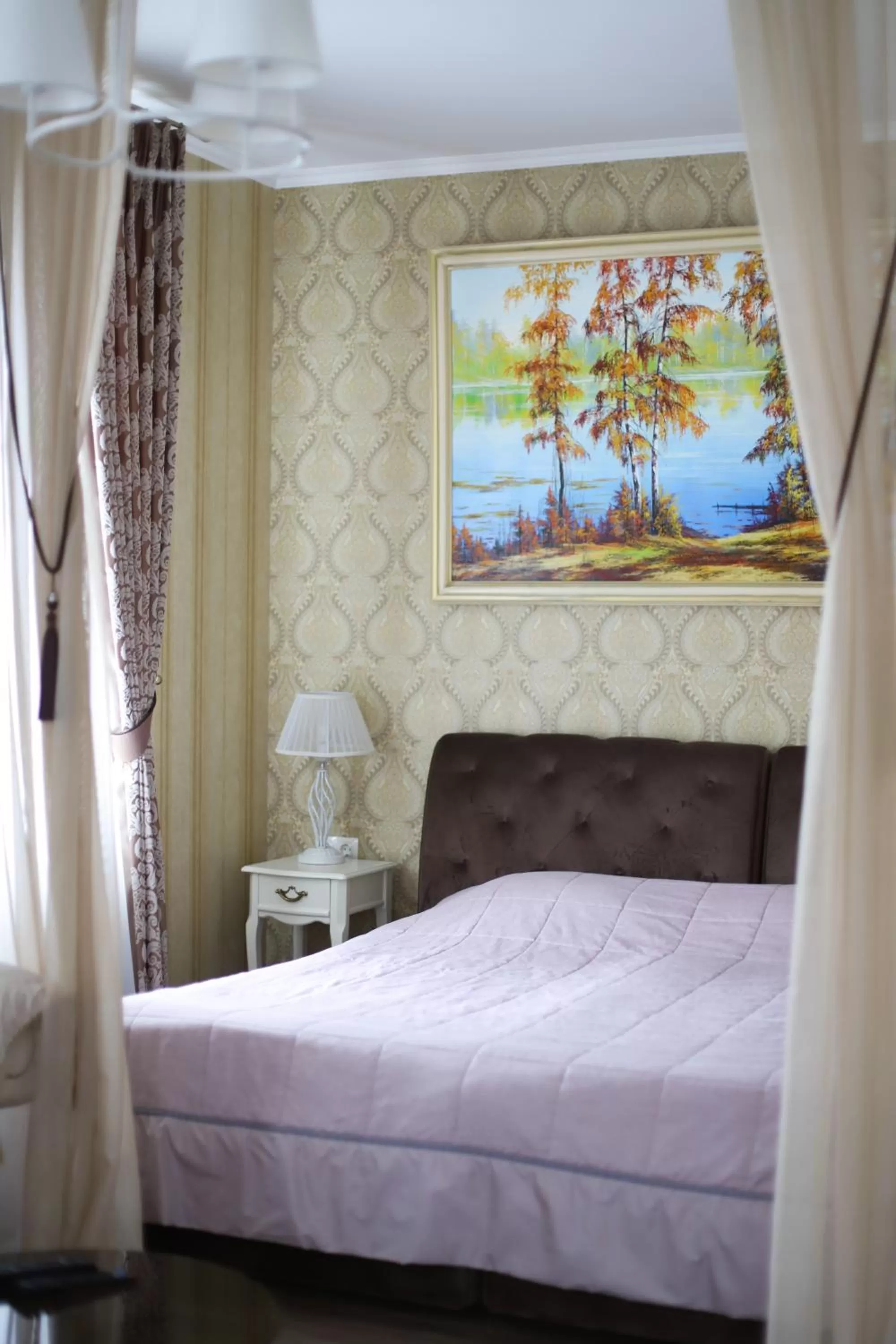 Decorative detail, Bed in Hotel "Mandarin Clubhouse"