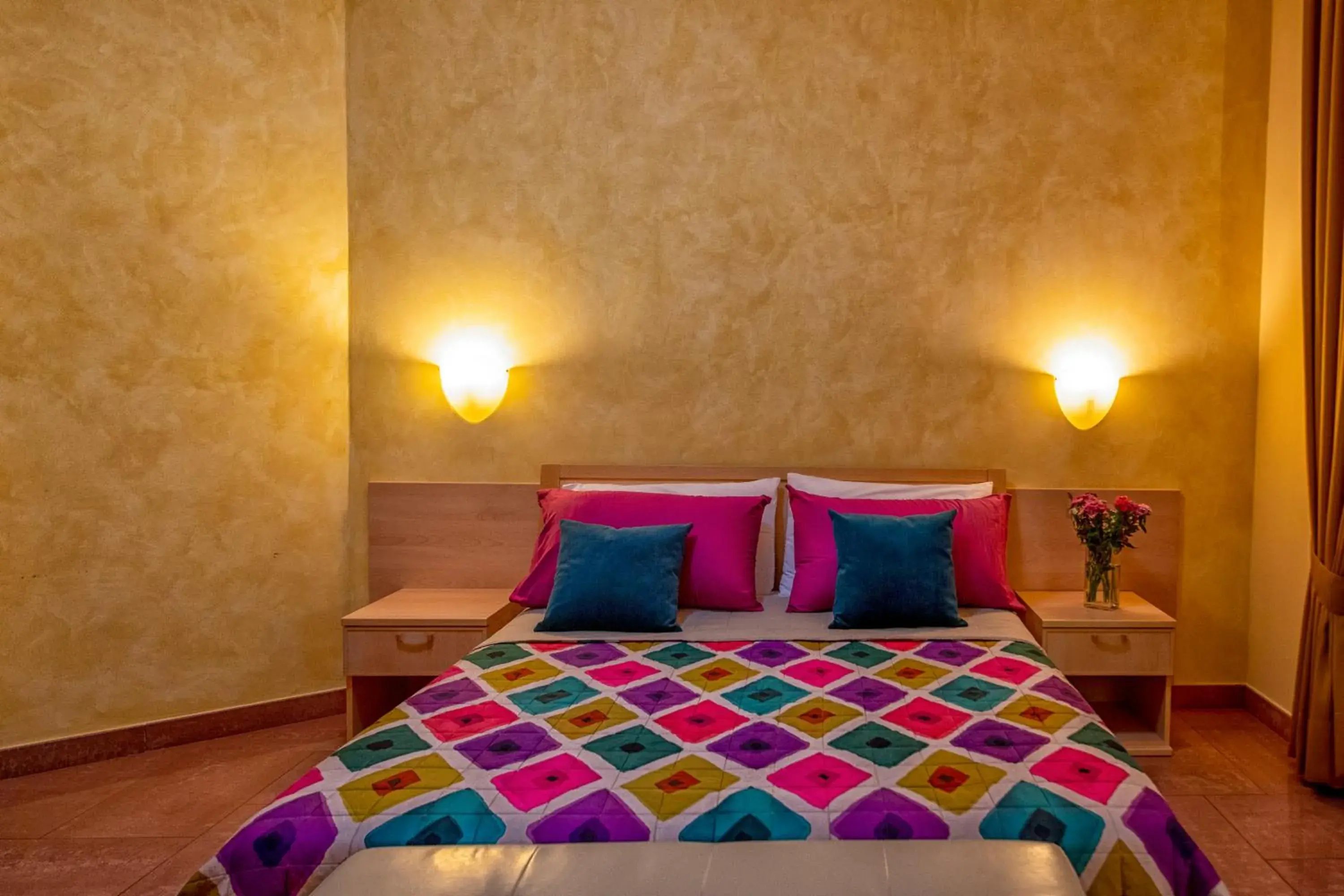 Bed in La Collina Hotel & Spa