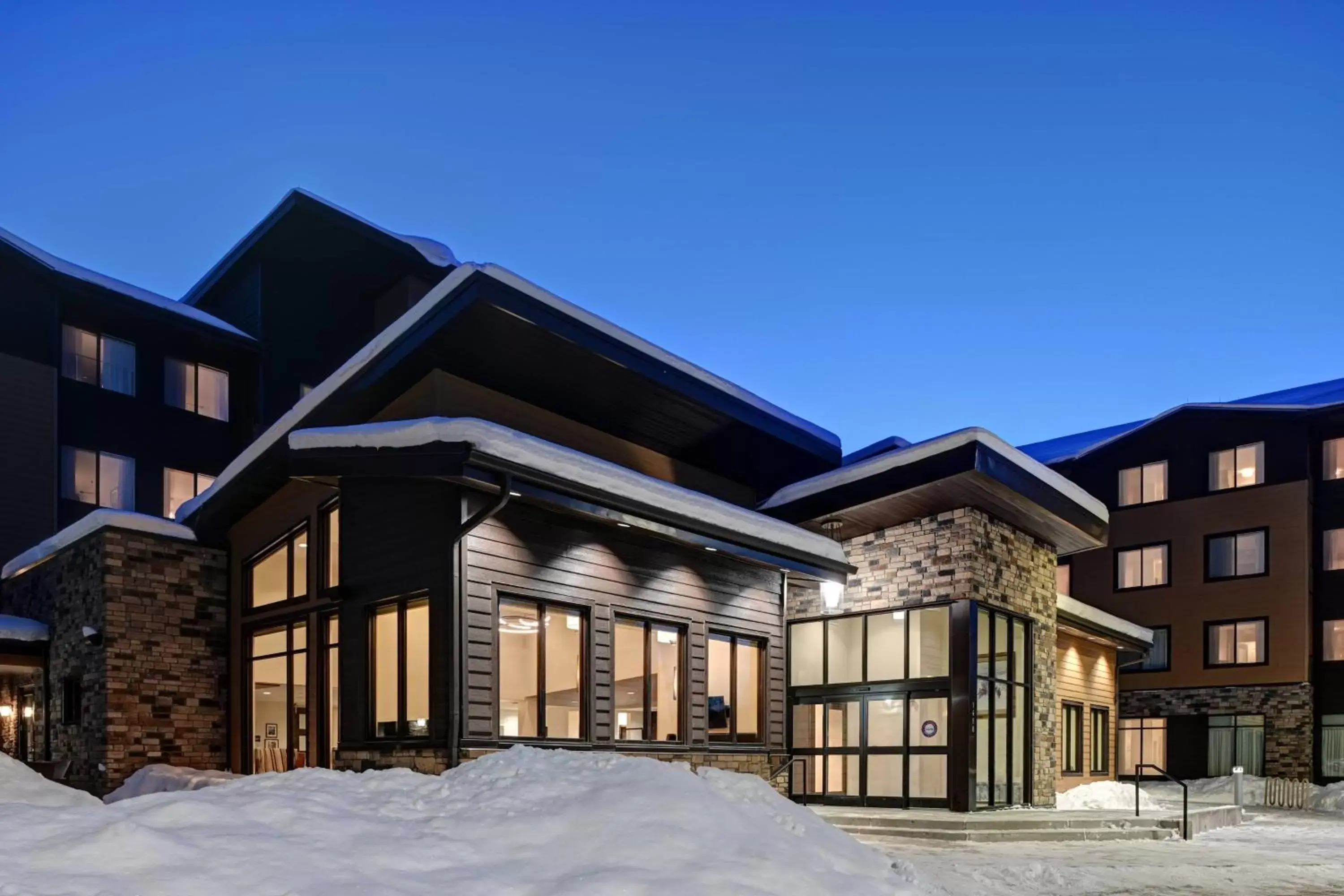 Property building, Winter in Residence Inn by Marriott Steamboat Springs