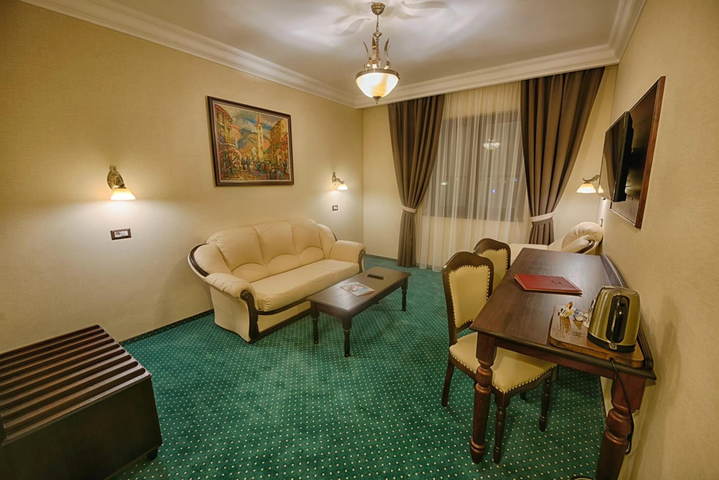 Living room in Magus Hotel