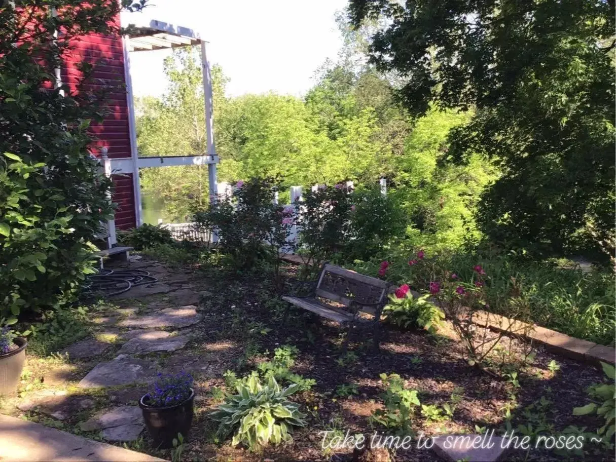 Garden in Plain & Fancy Bed & Breakfast