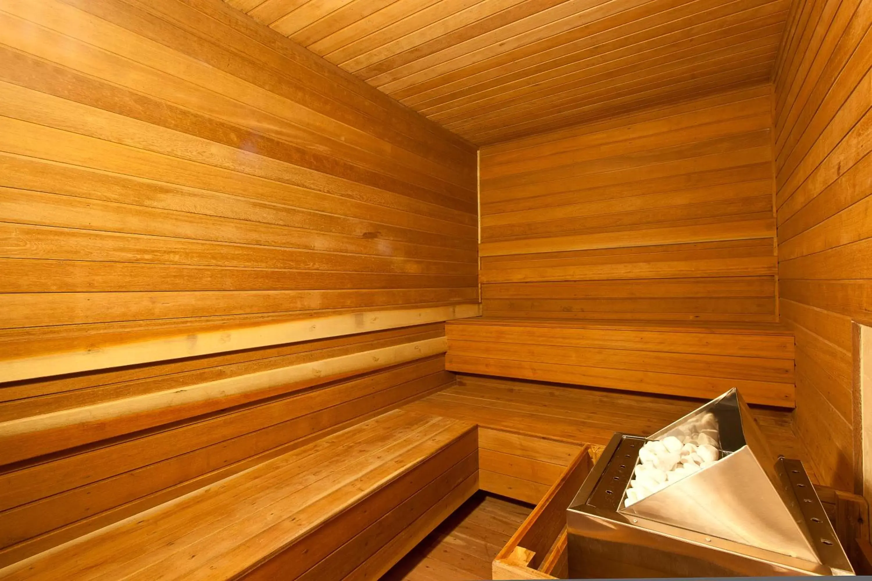 Sauna in eSuites Savassi Toscanini