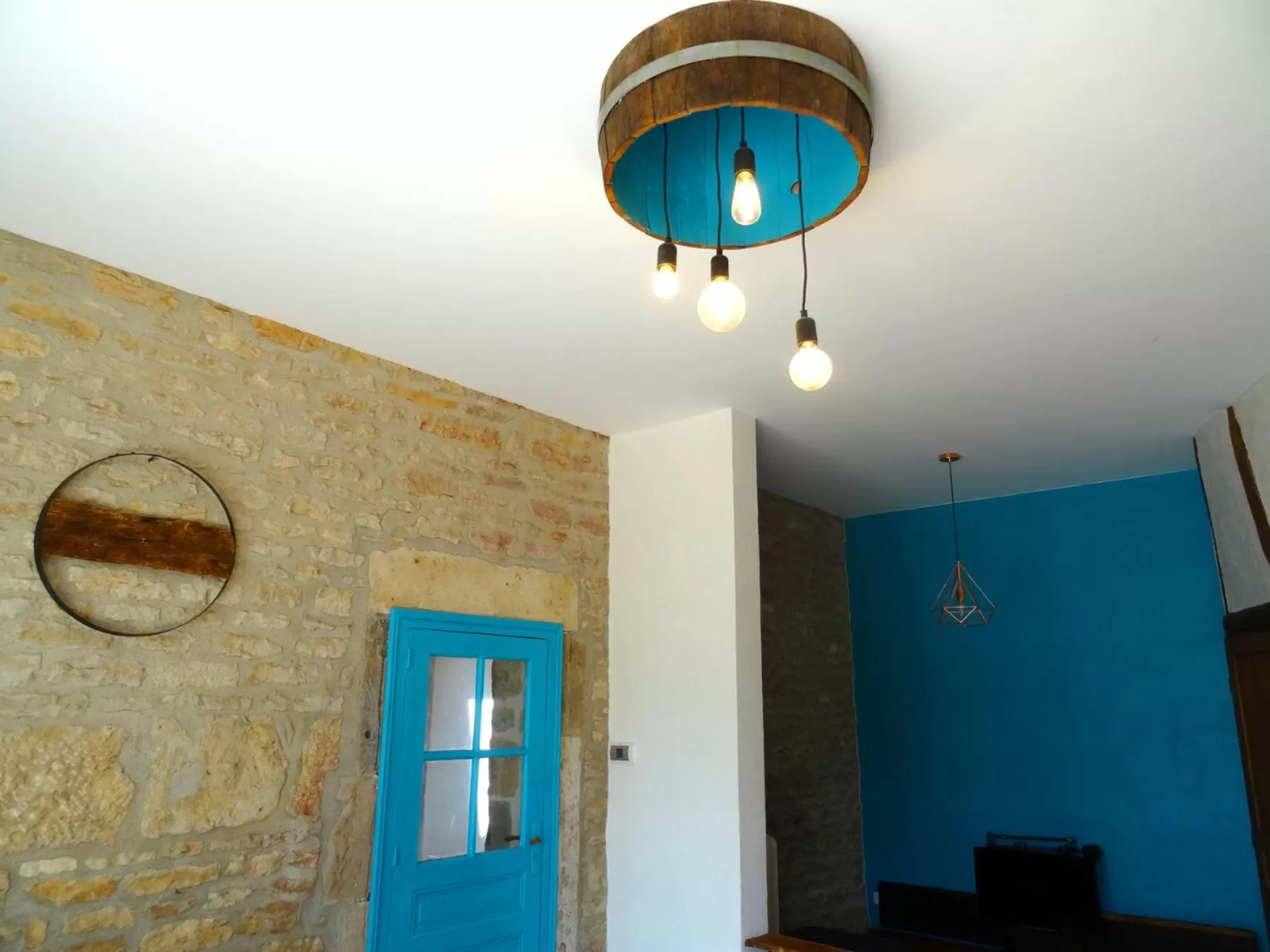 Decorative detail in Jardin des Sens, la Rente d'Eguilly