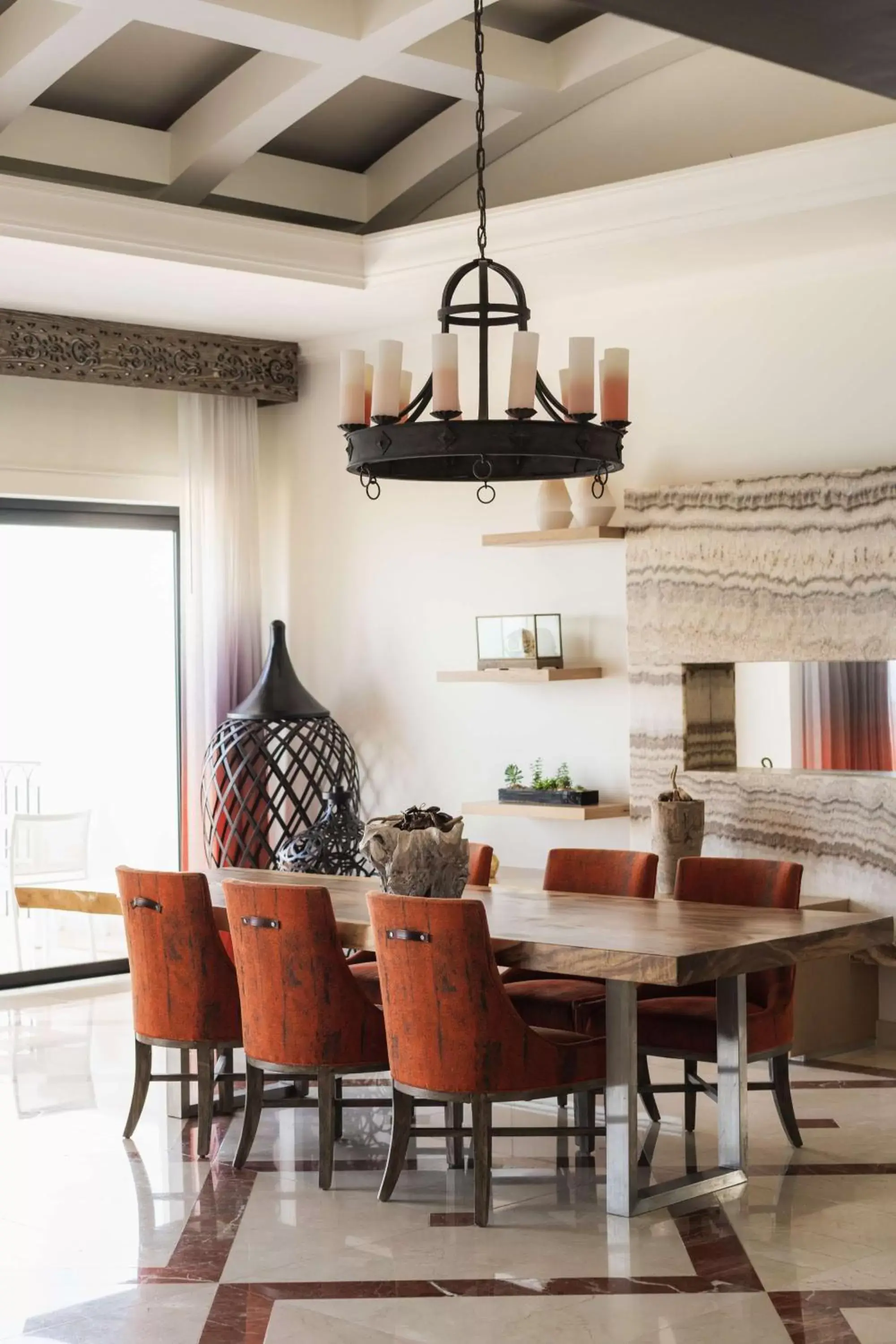 Living room, Dining Area in Hilton Los Cabos