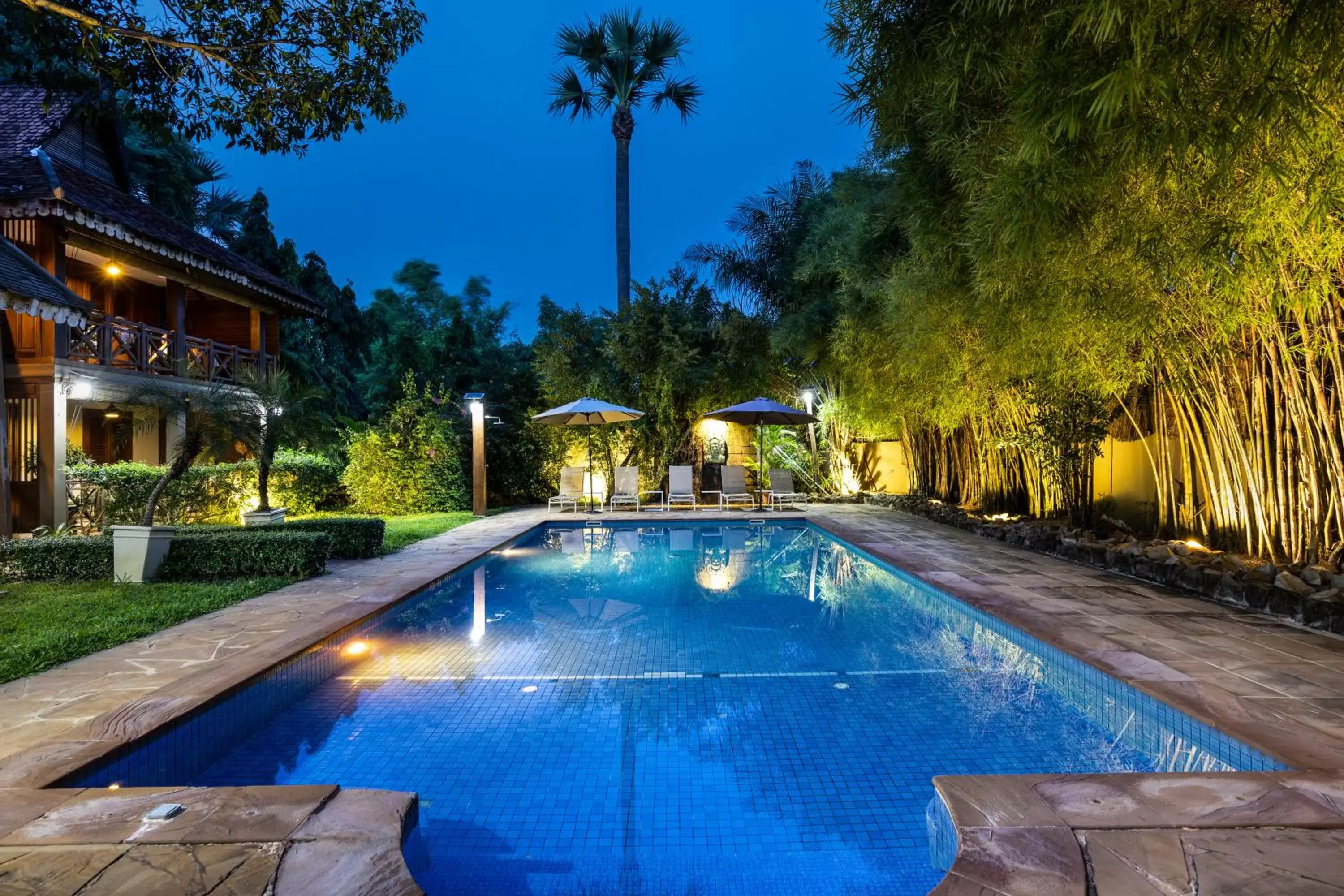 Swimming Pool in La Palmeraie D'angkor