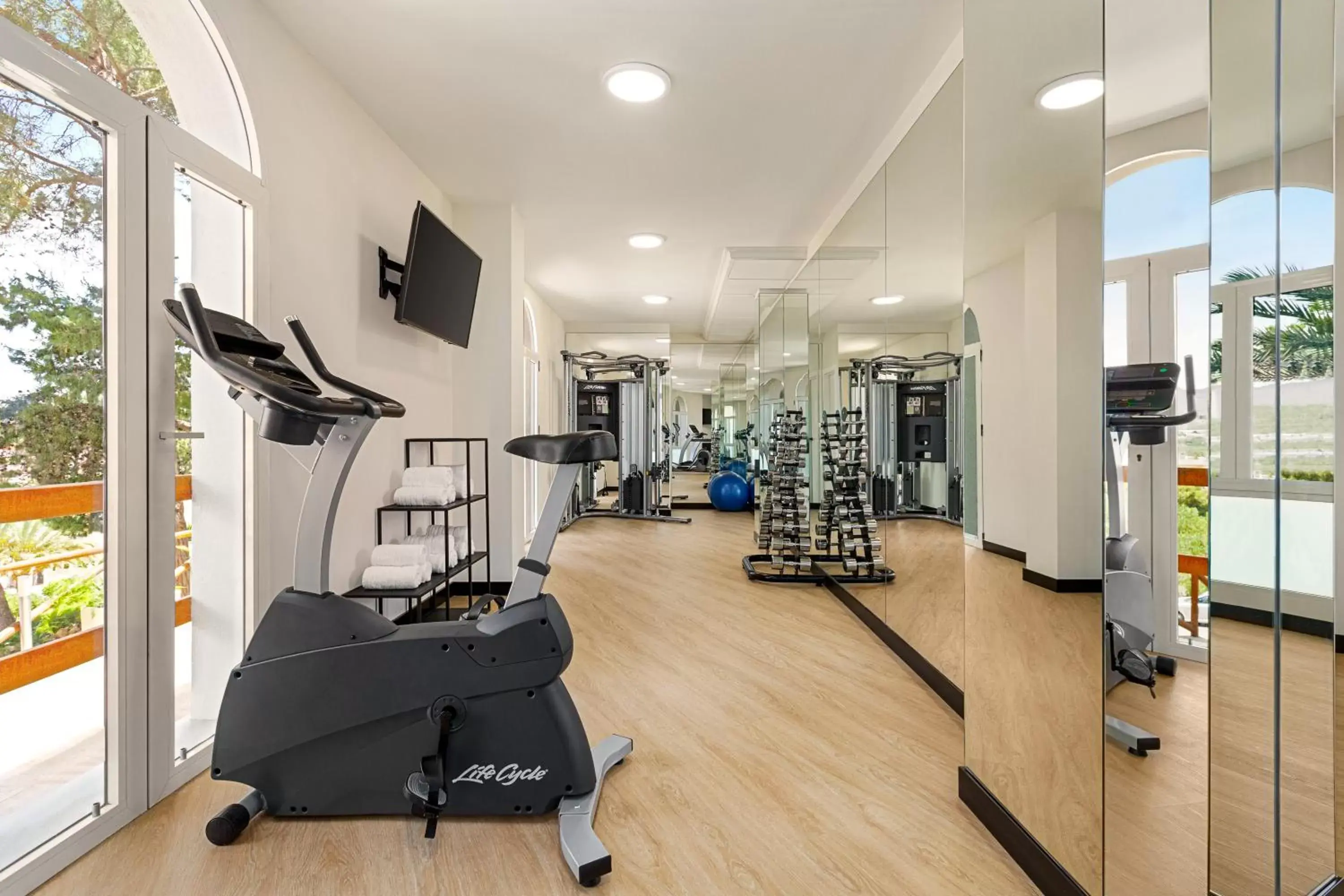 Fitness centre/facilities, Fitness Center/Facilities in Ramada Resort by Wyndham Puerto de Mazarron