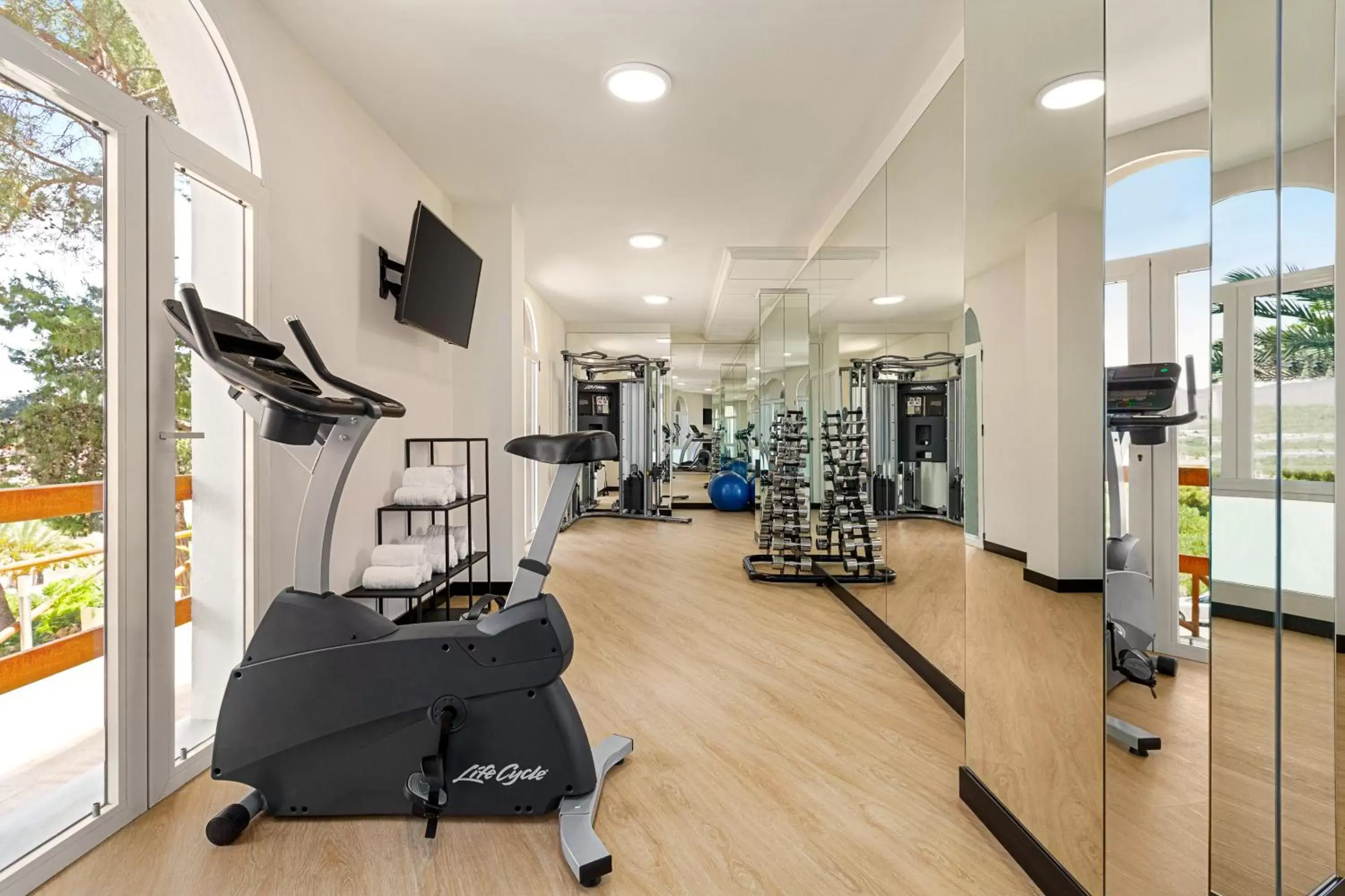 Fitness centre/facilities in Ramada Resort by Wyndham Puerto de Mazarron Fitness centre/facilities in Ramada Resort by Wyndham Puerto de Mazarron