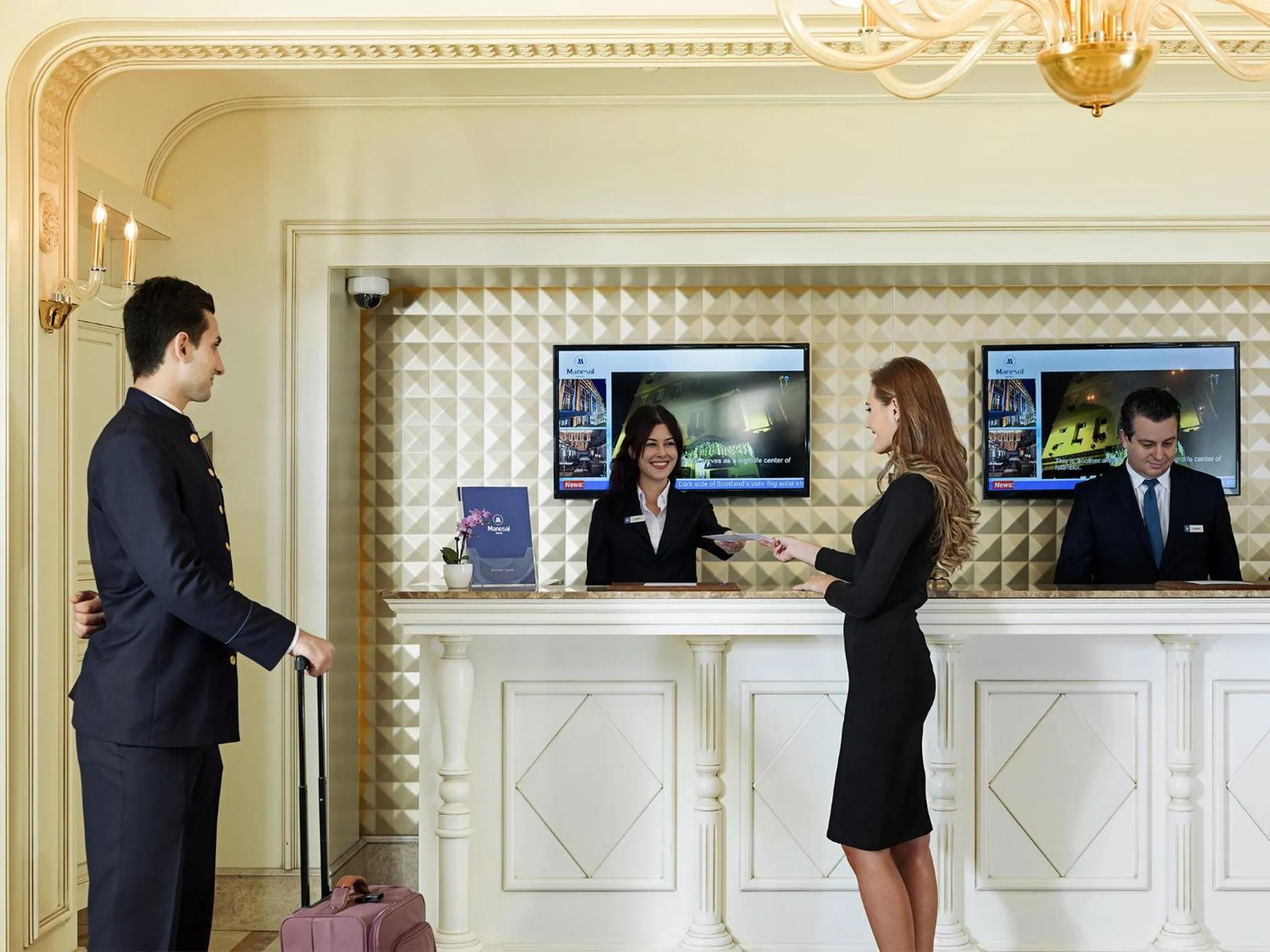 Lobby or reception in Manesol Boutique Galata