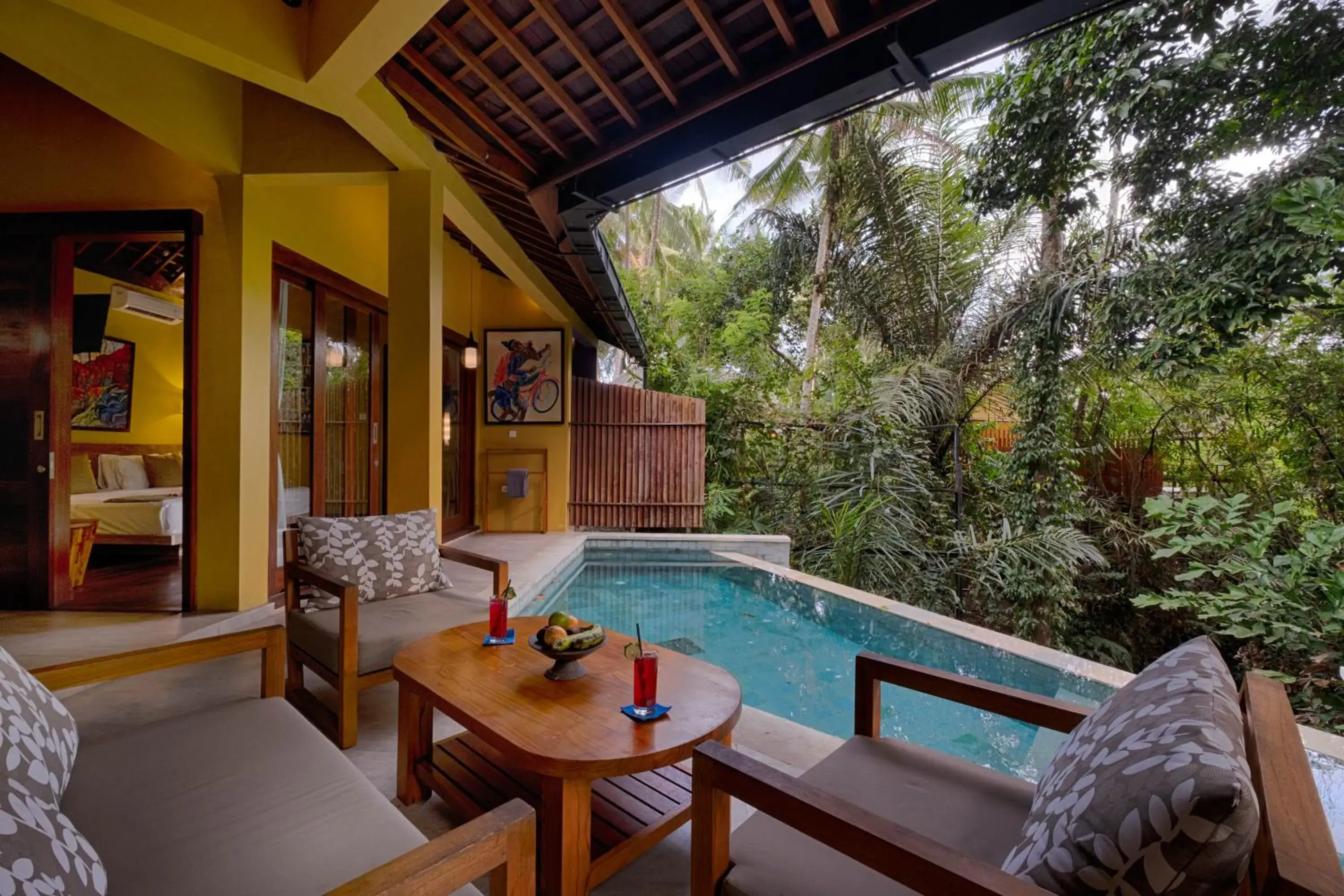 Swimming Pool in Samkhya Villa Ubud