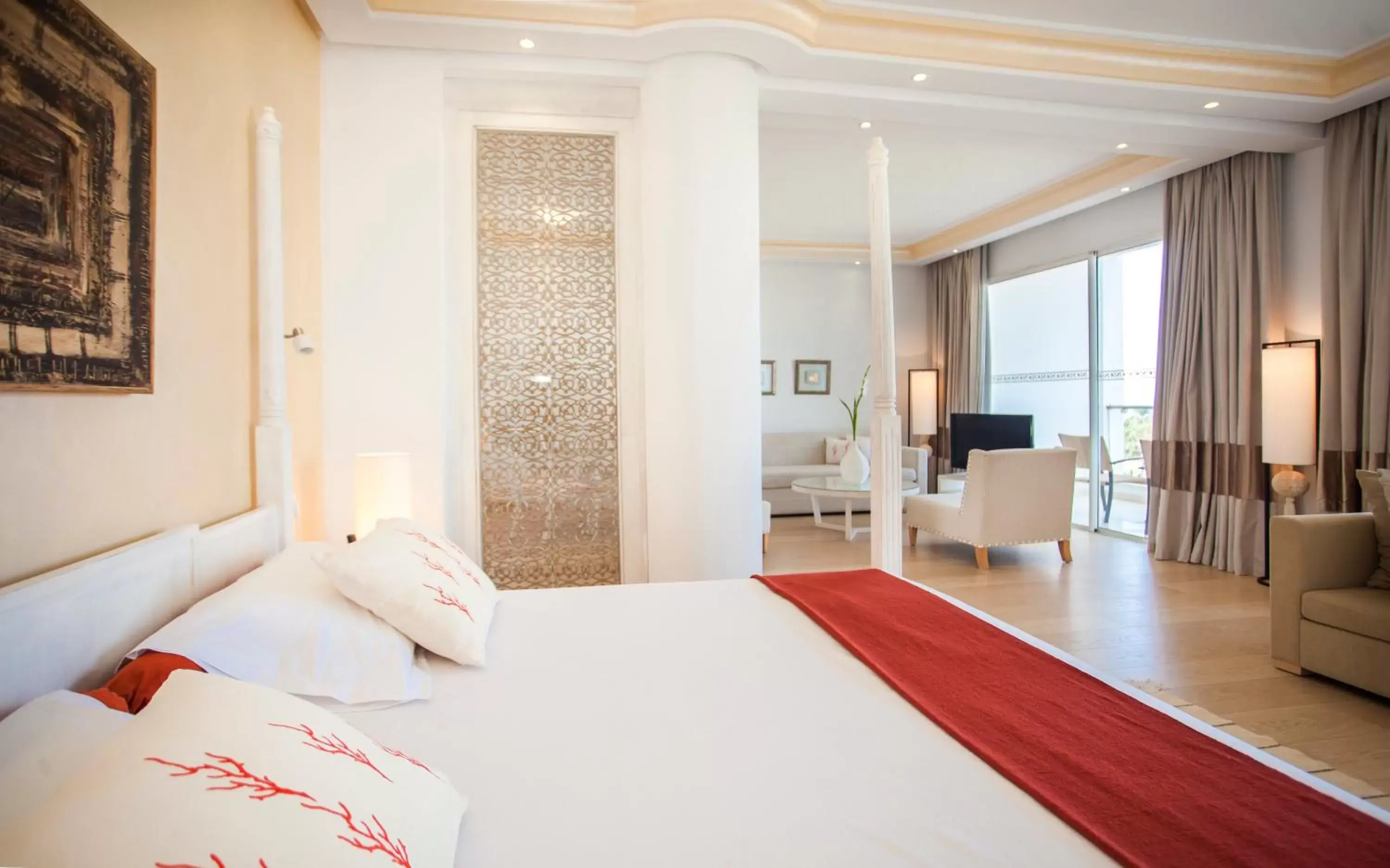 Bedroom, Bed in Hotel Marhaba Club