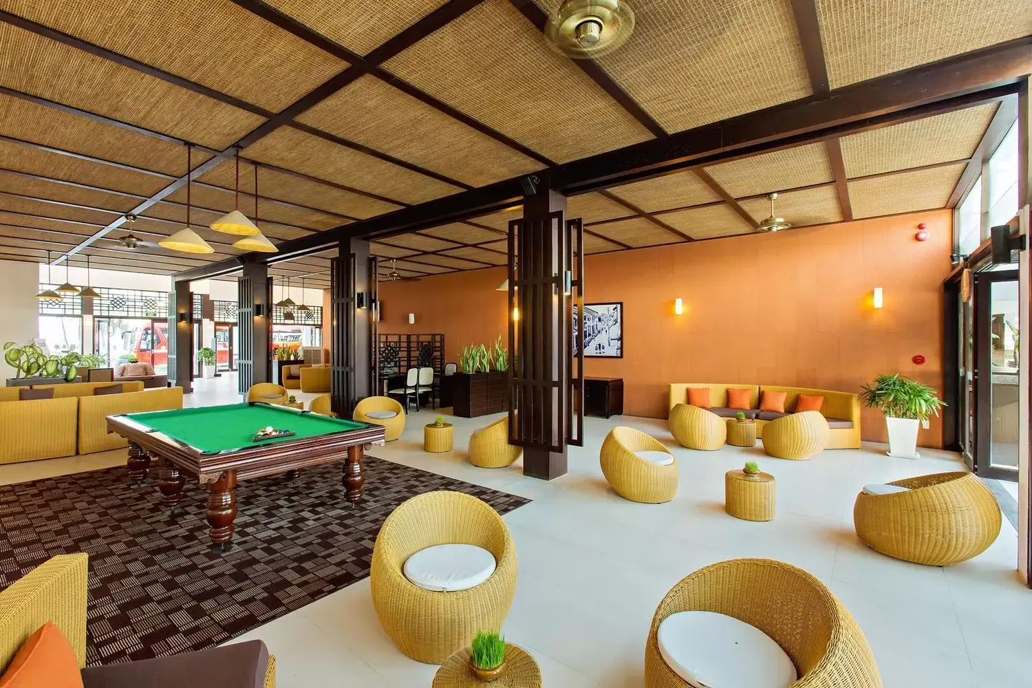 Lobby or reception, Billiards in Hoi An Beach Resort