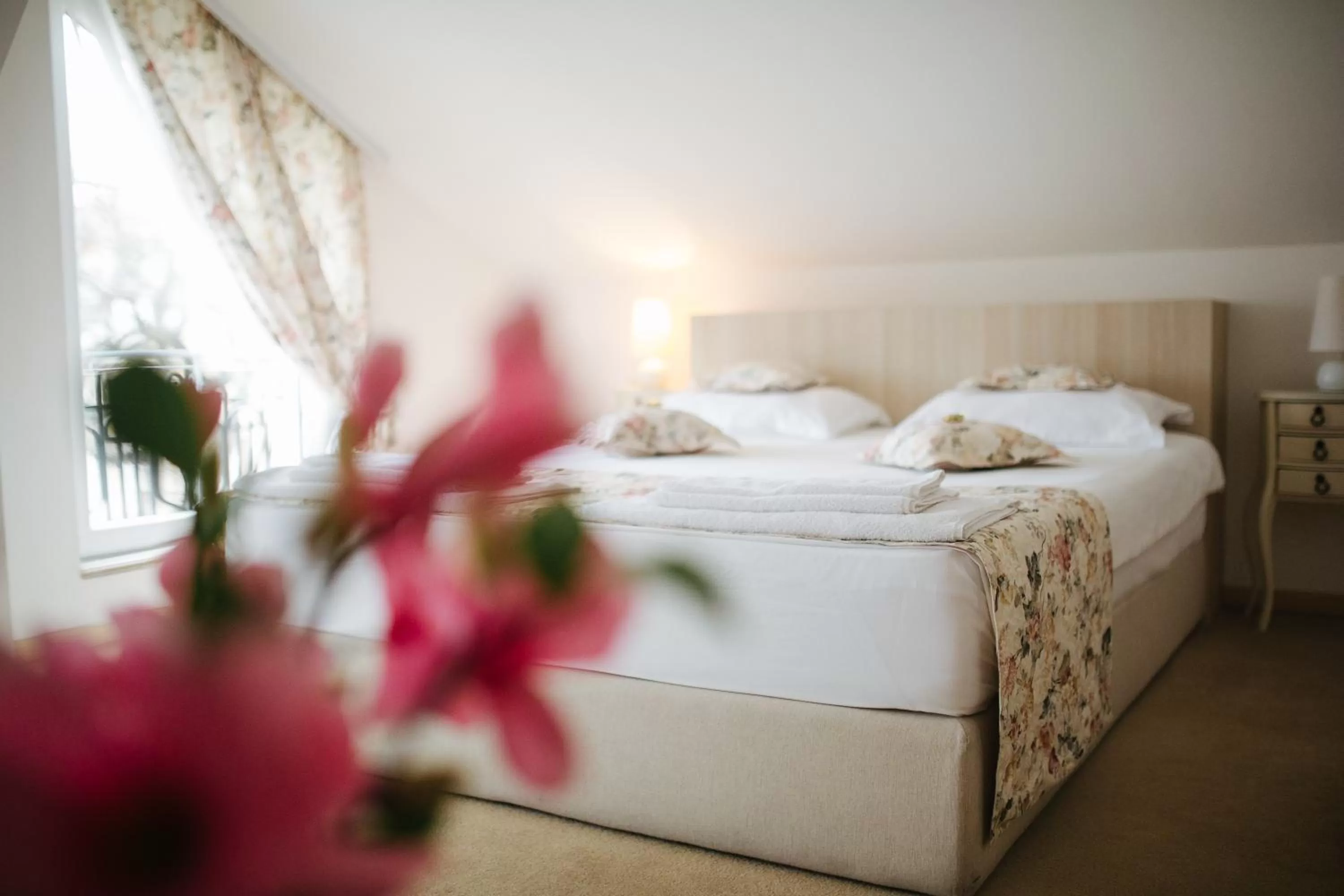 Bed in Garni Hotel Andric