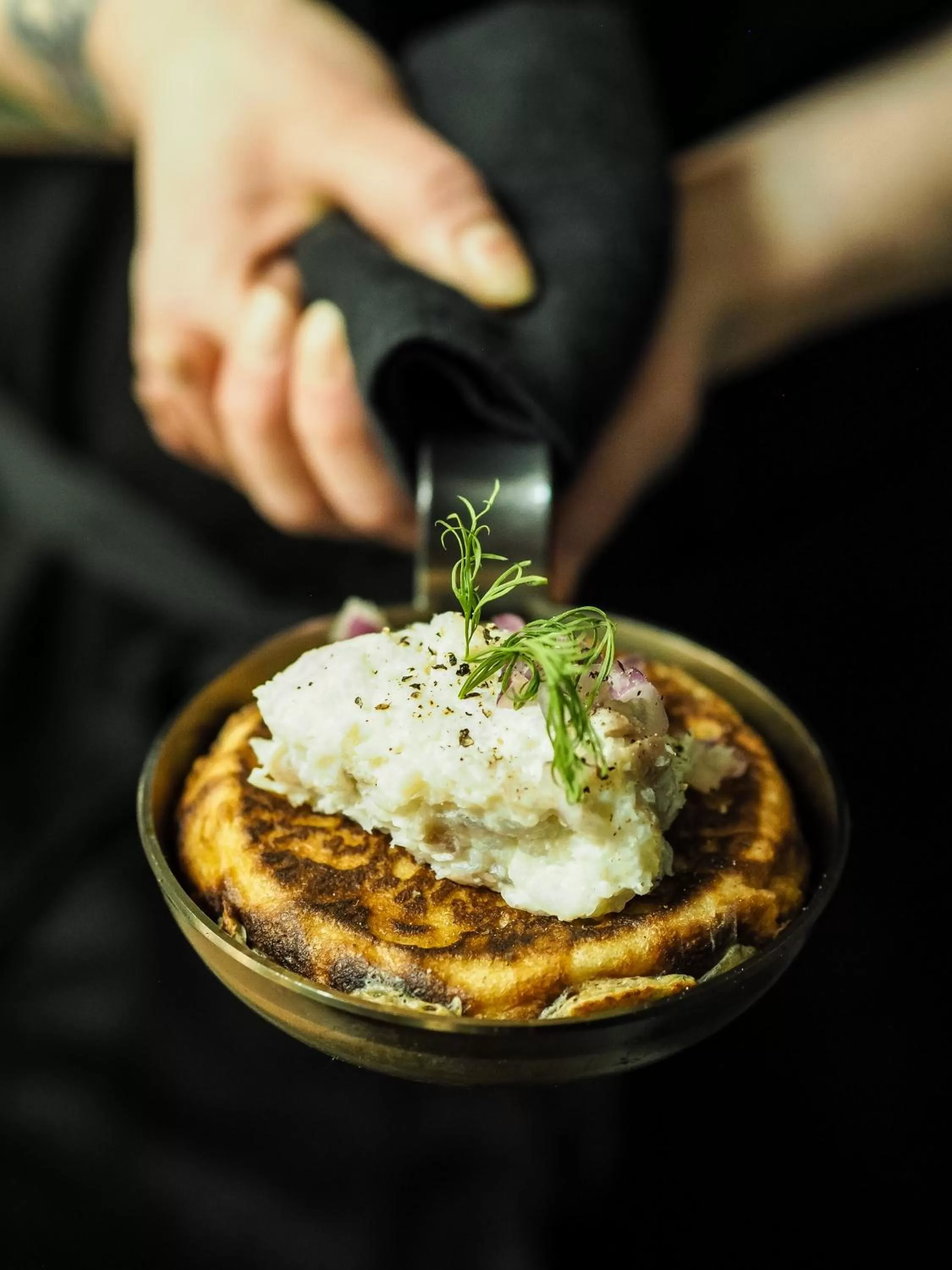 Food close-up in Hotel Fabrik Forssa
