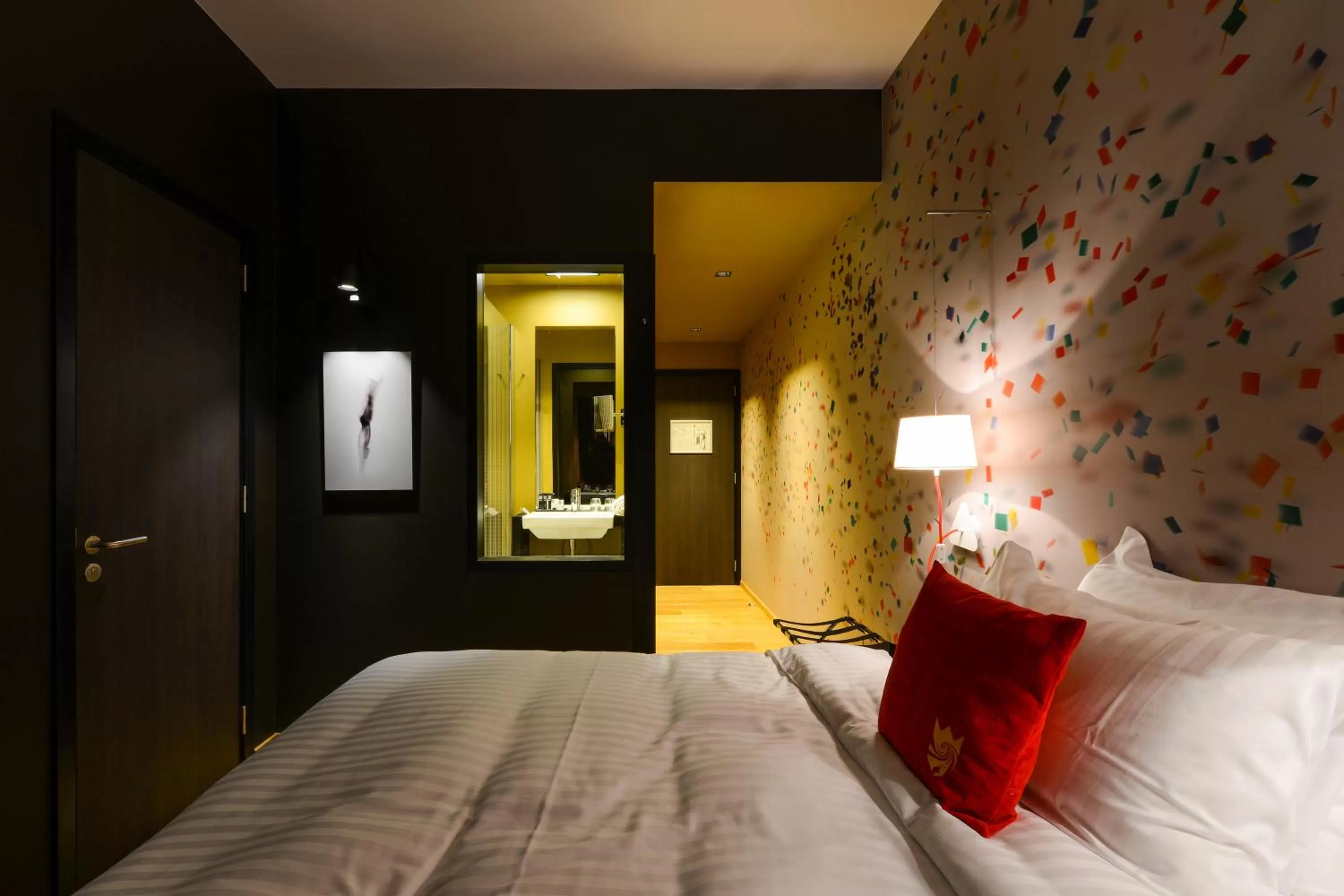 Bed in Hotel The Royal Snail