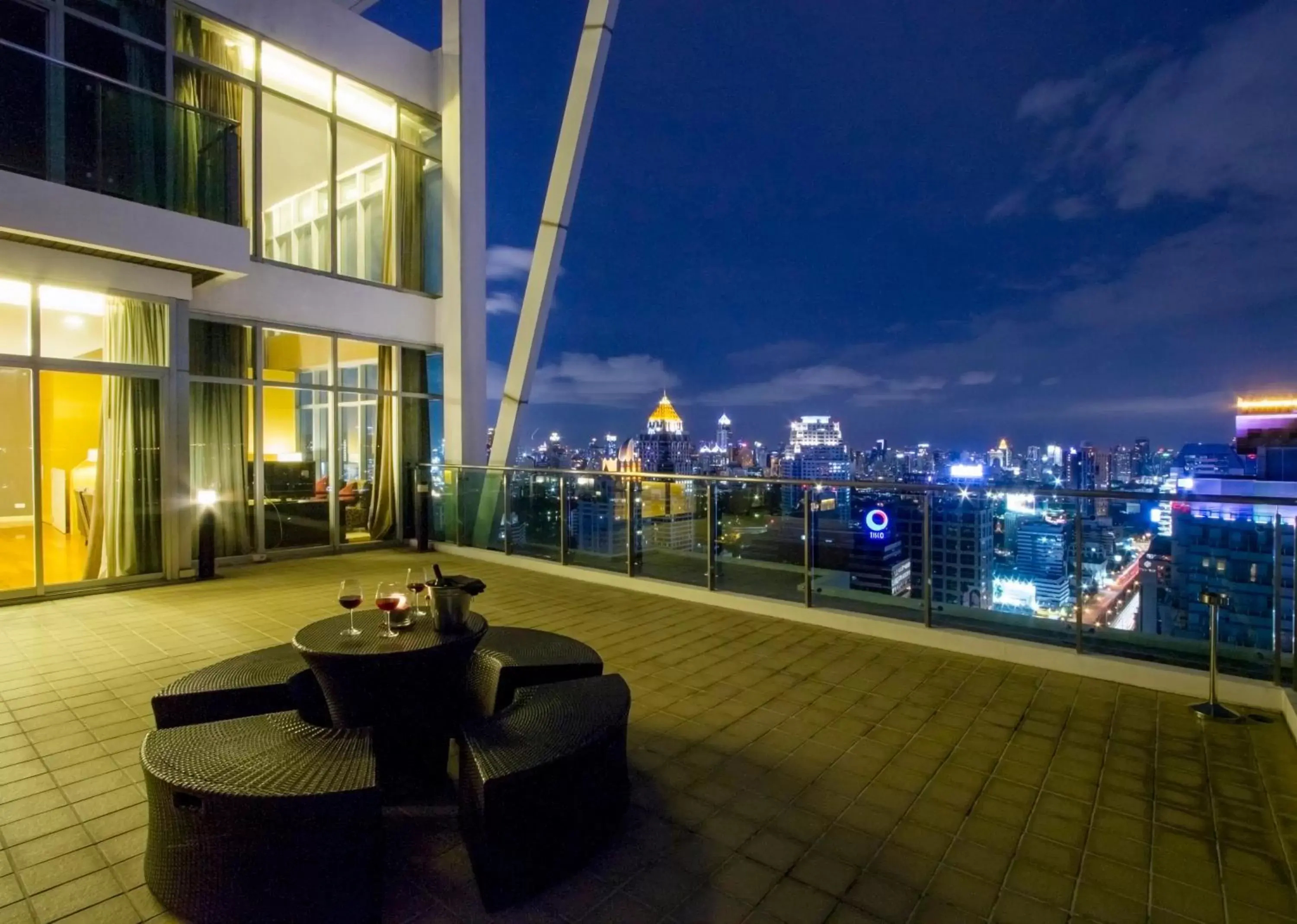 Balcony/Terrace, Patio/Outdoor Area in Urbana Sathorn Hotel, Bangkok