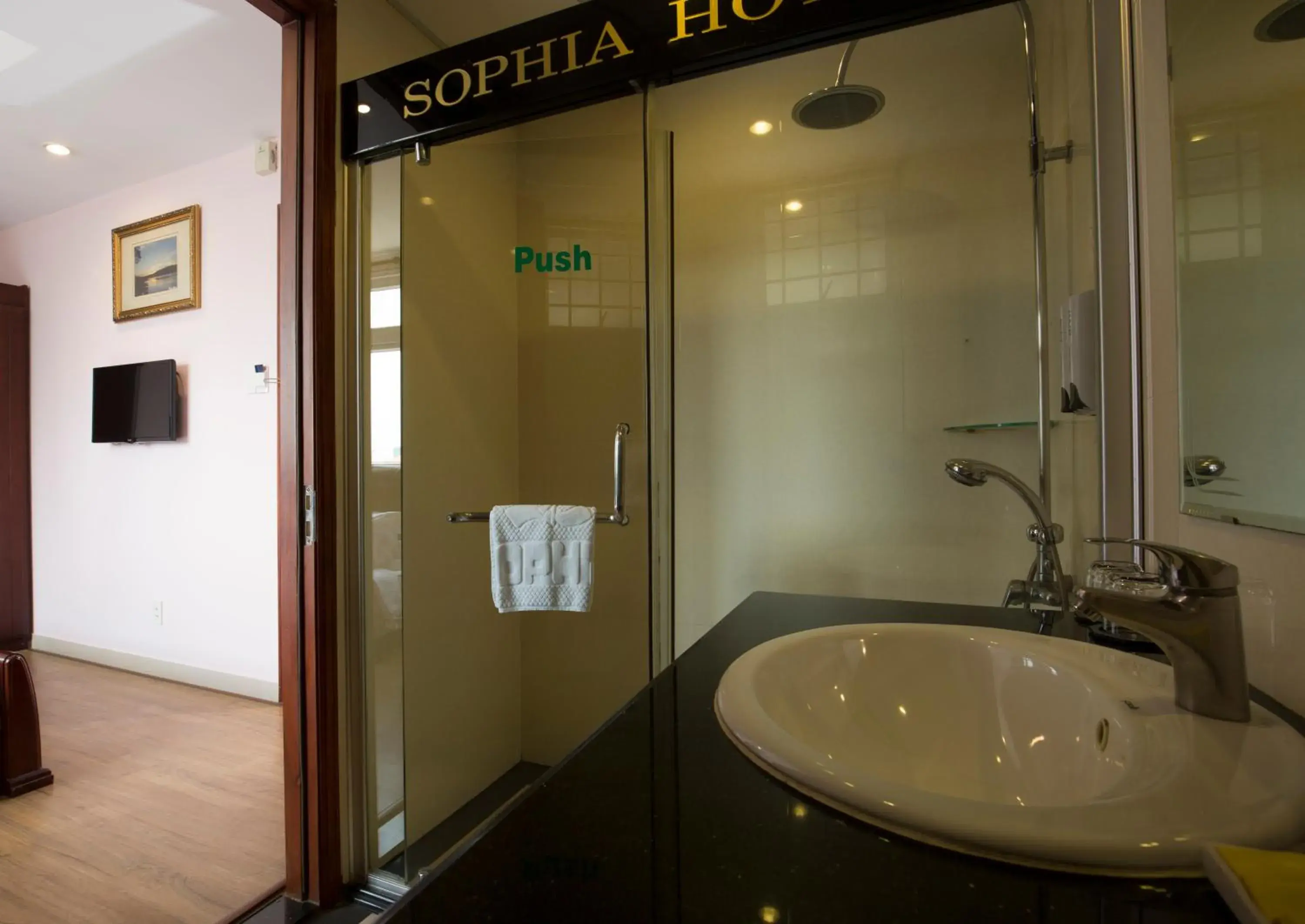 Bathroom in Sophia Hotel