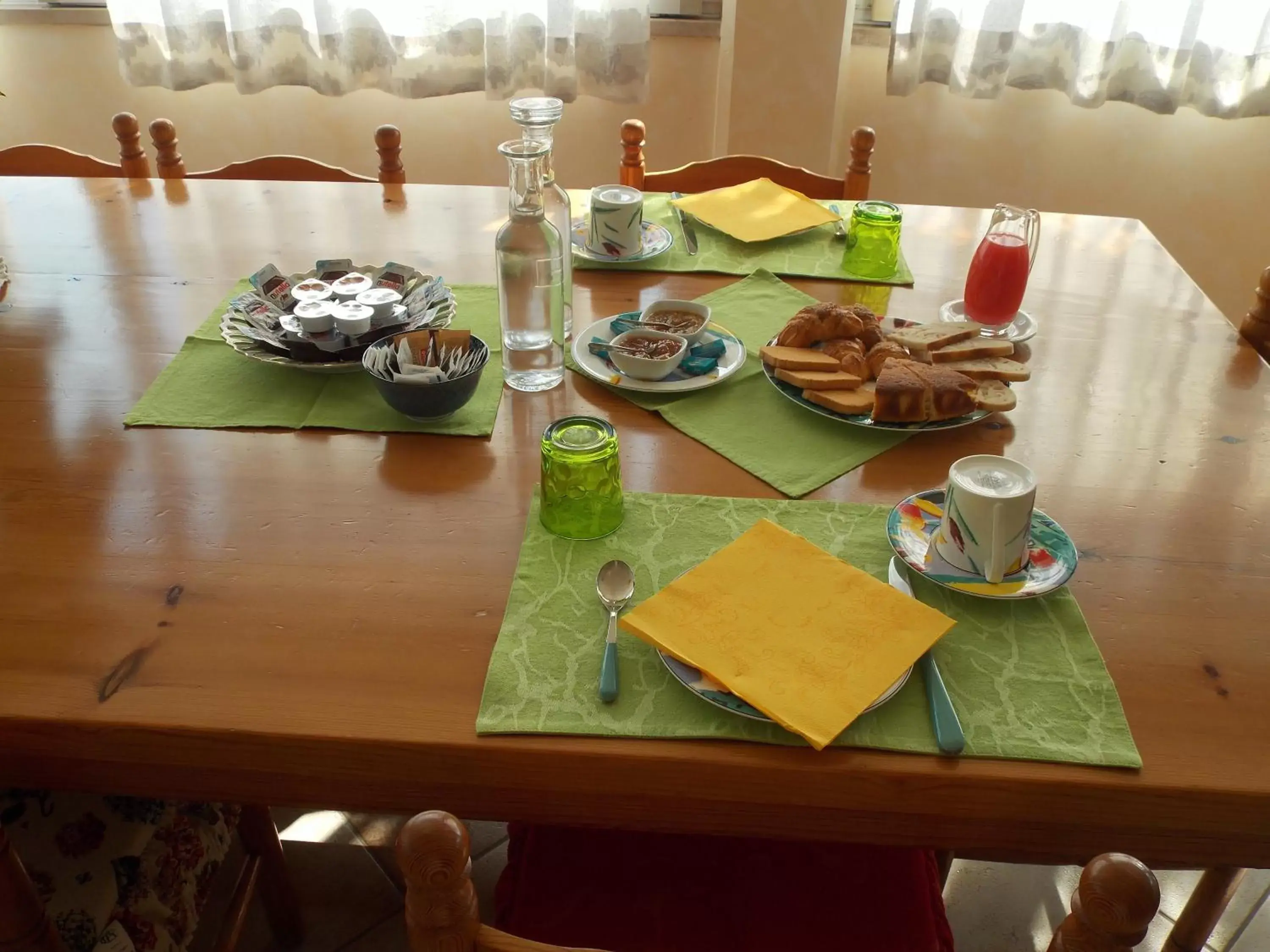 Italian breakfast, Breakfast in B&B La Torretta