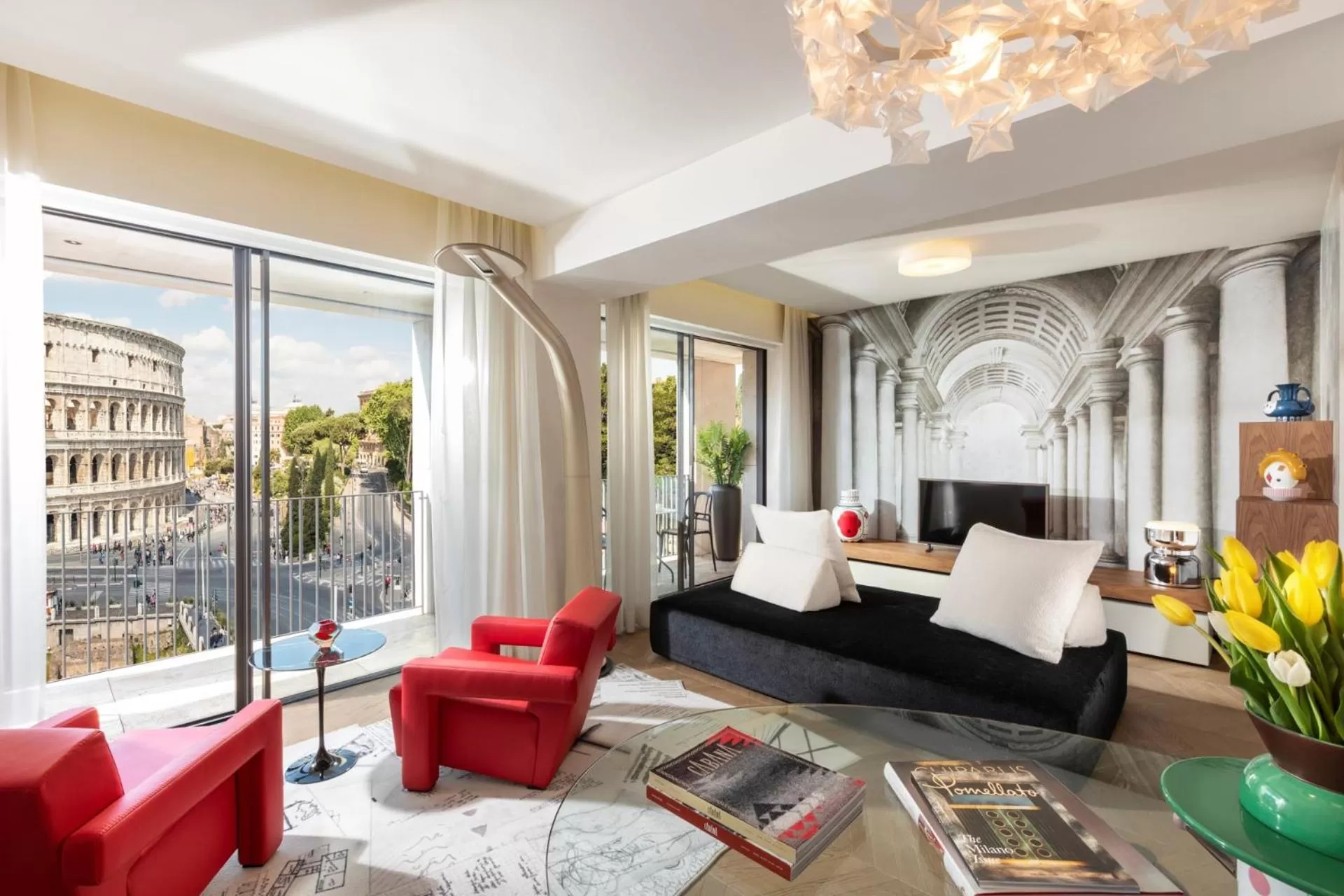 Living room in Hotel Palazzo Manfredi – Small Luxury Hotels of the World