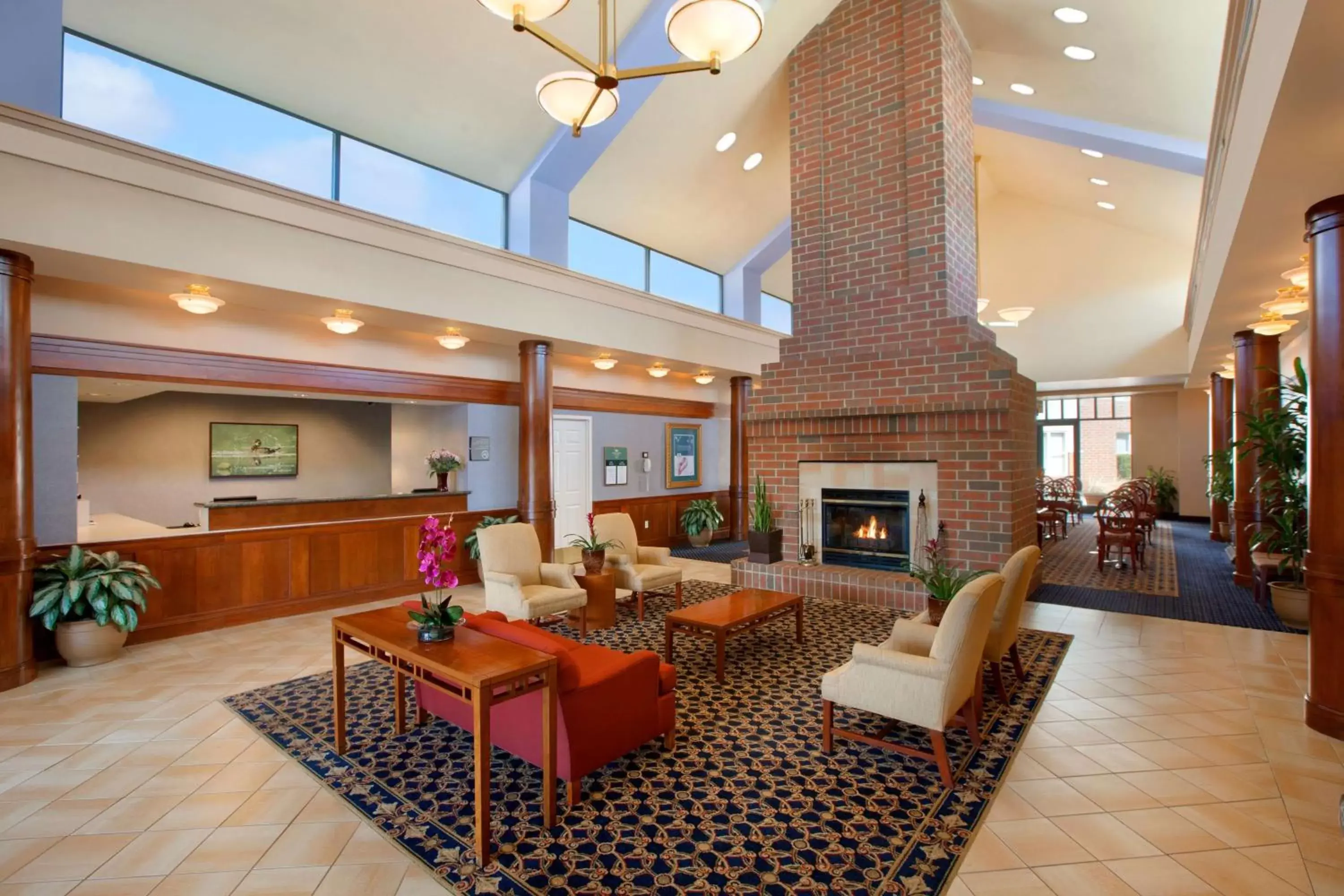 Lobby or reception, Lobby/Reception in Homewood Suites by Hilton Falls Church