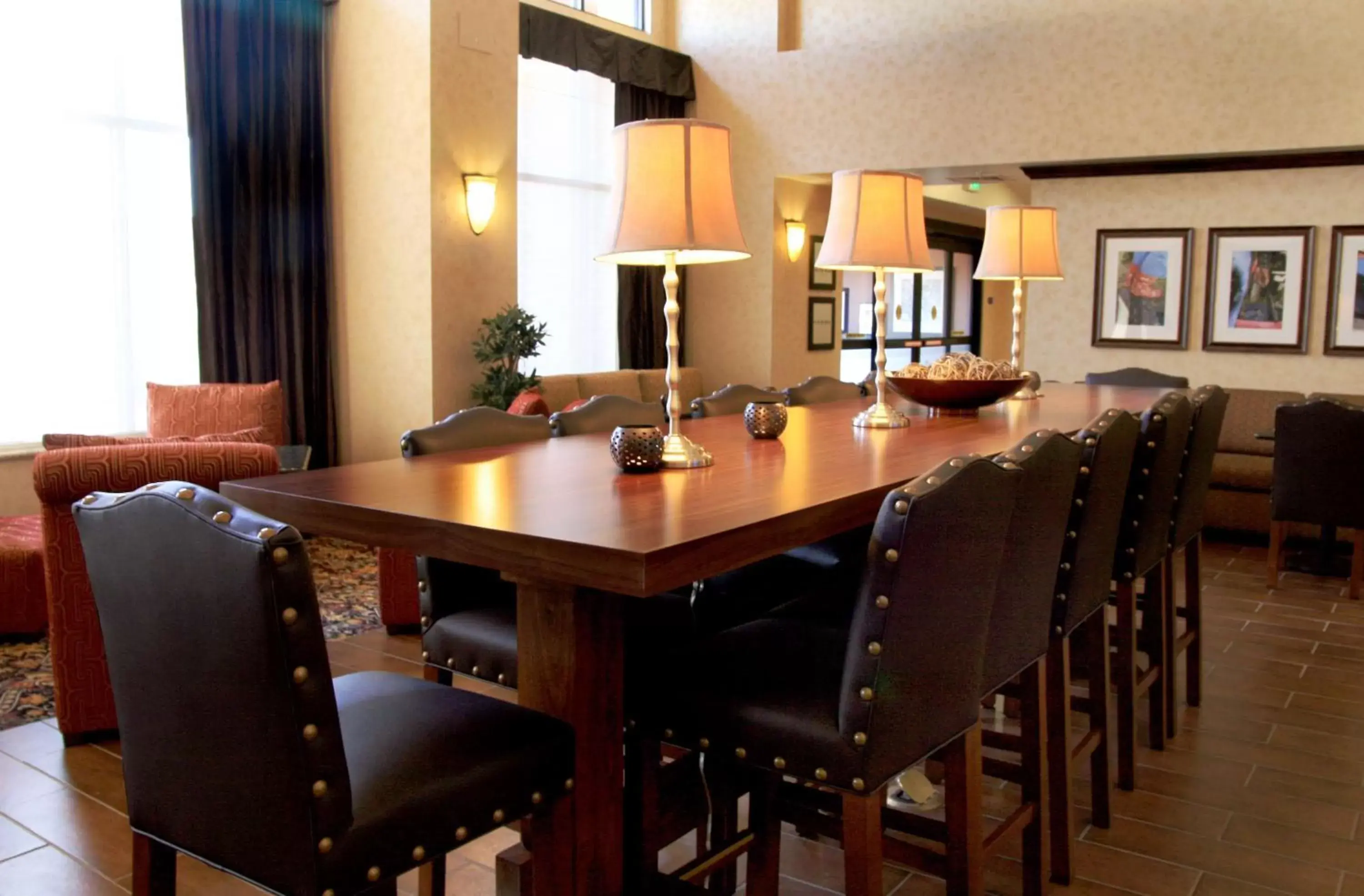 Lobby or reception, Dining Area in Hampton Inn & Suites Lodi