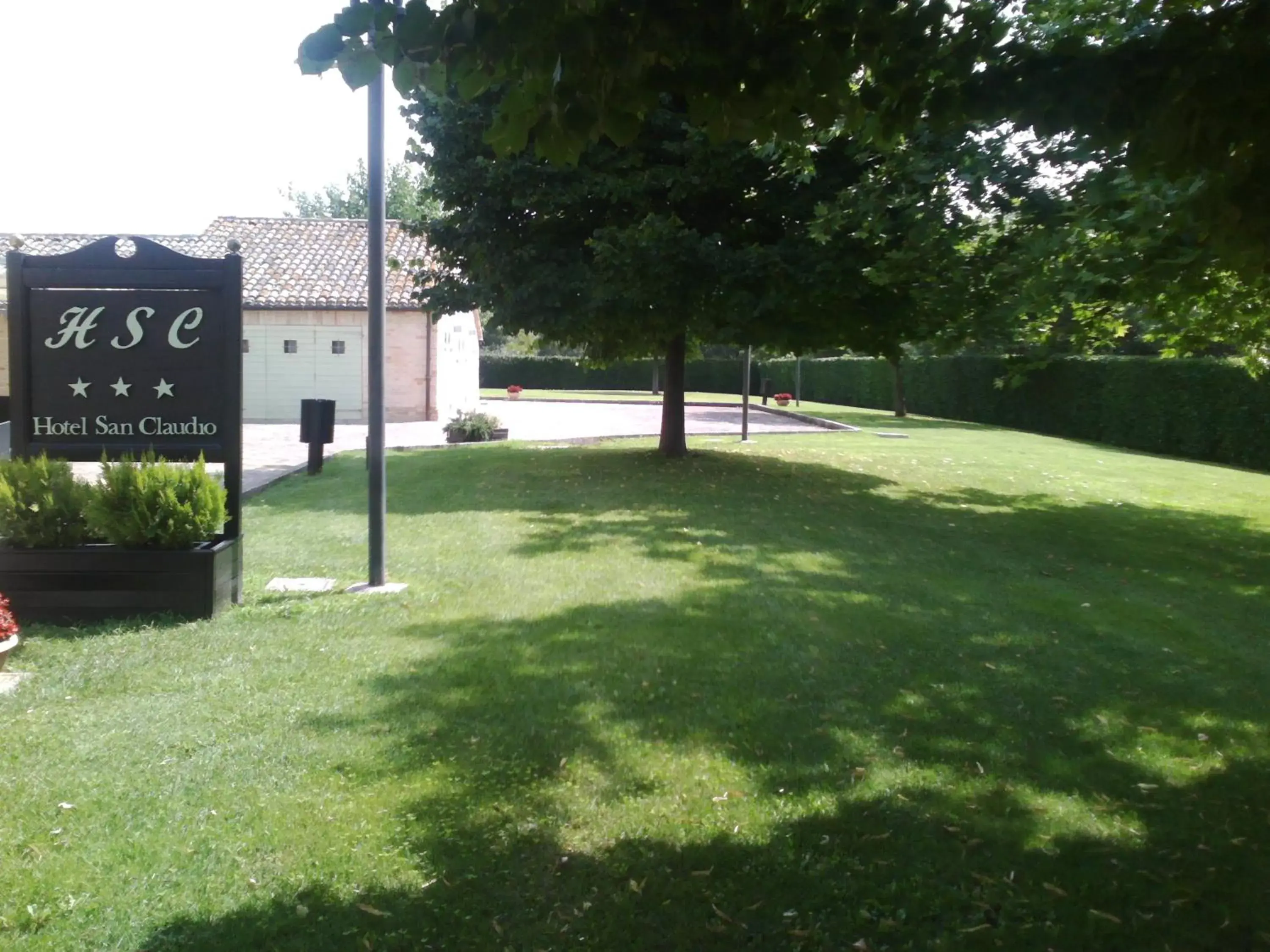 Garden in Hotel San Claudio