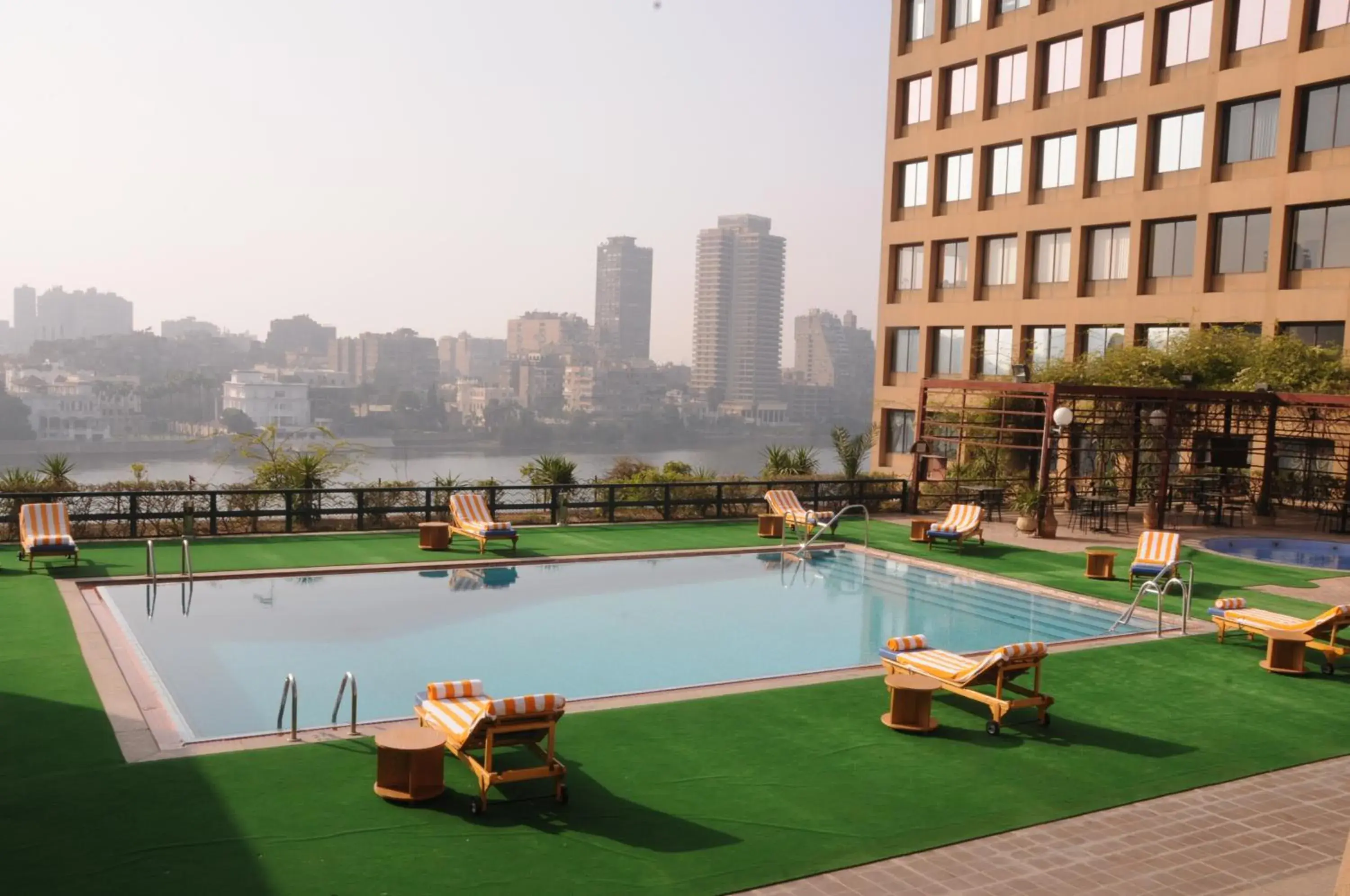 Property building, Swimming Pool in Cairo World Trade Center Hotel & Residences