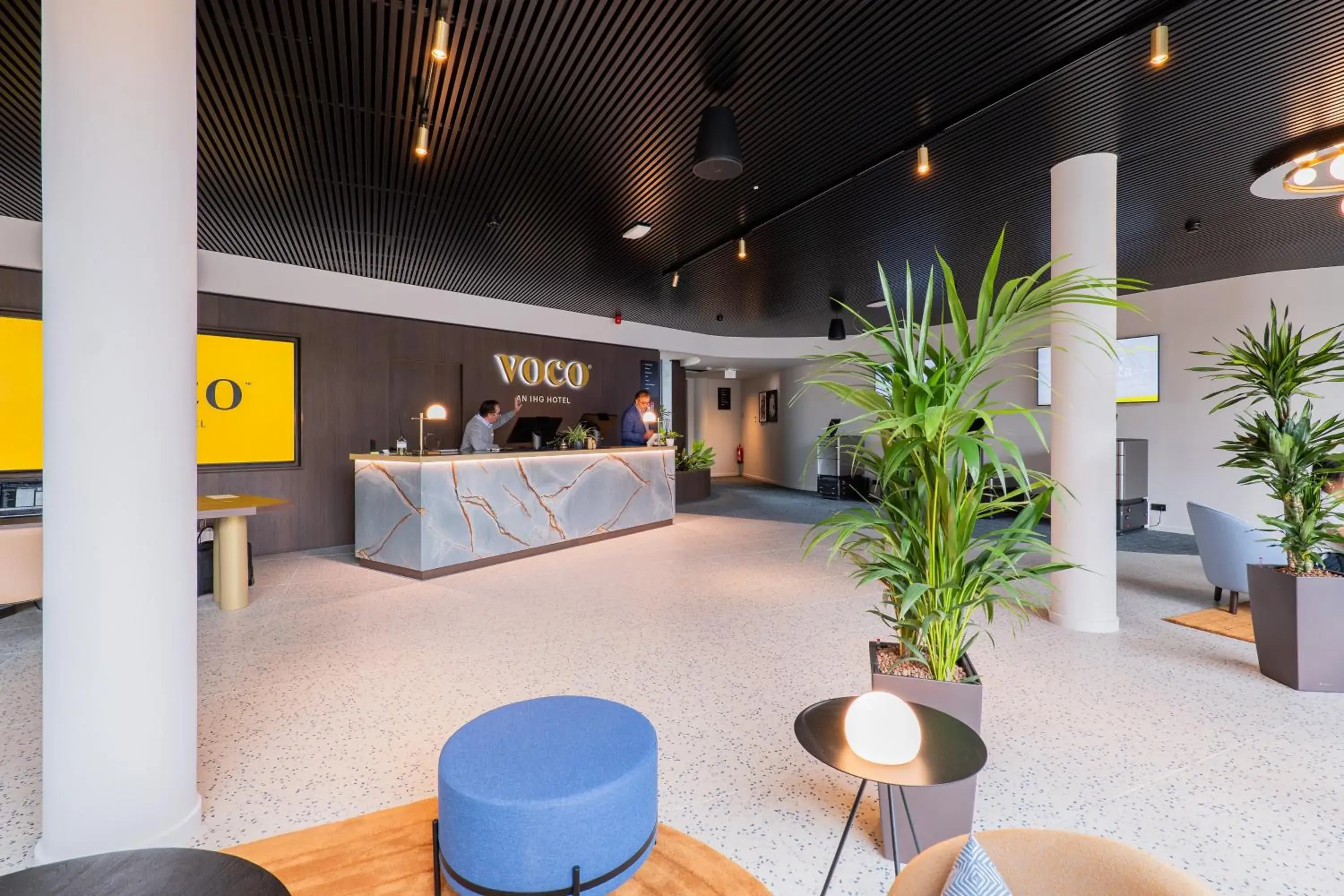 Property building, Lobby/Reception in voco Brussels City North, an IHG Hotel