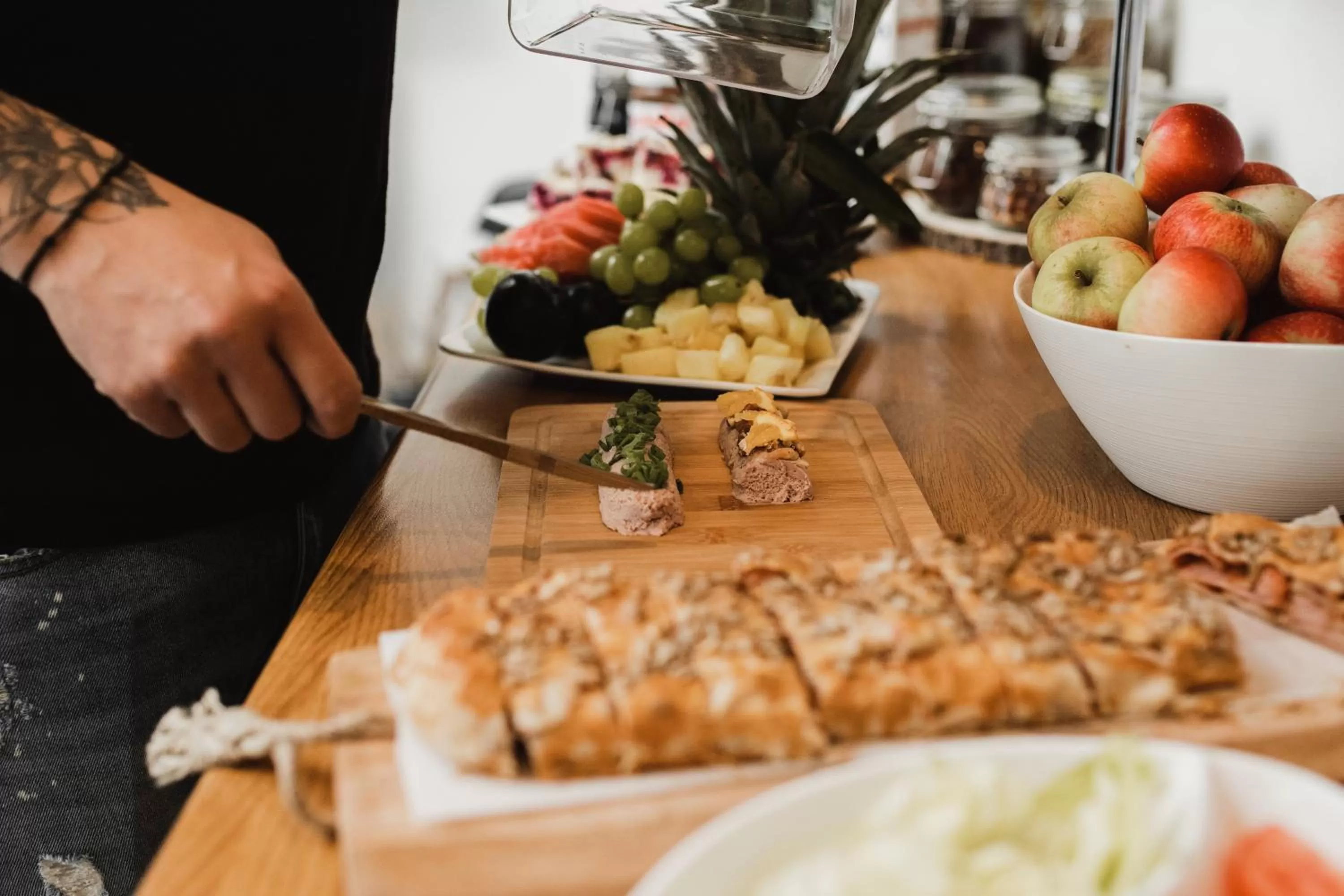 Breakfast in Hotel Rehavital