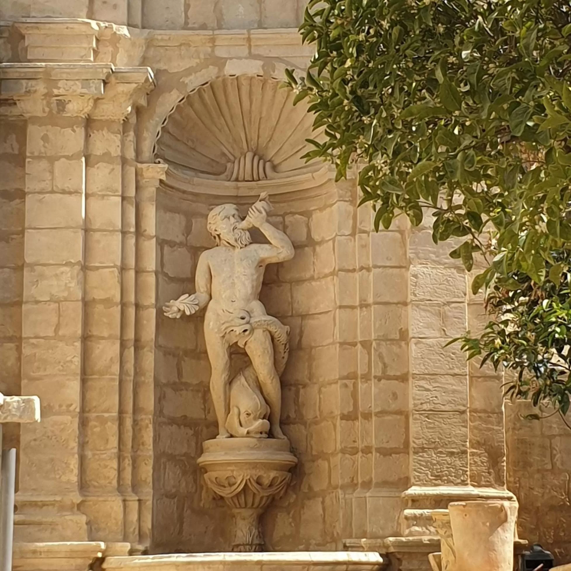 Garden in Palazzo Pisani Malta Boutique and SPA