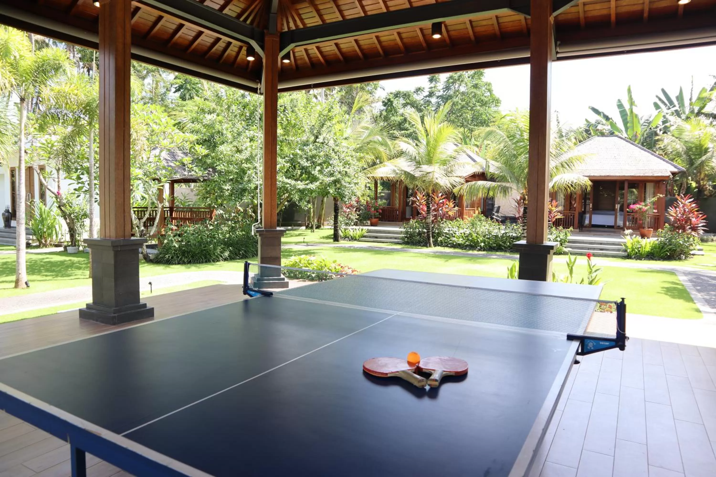 Property building, Table Tennis in The Valerian Villa Ubud