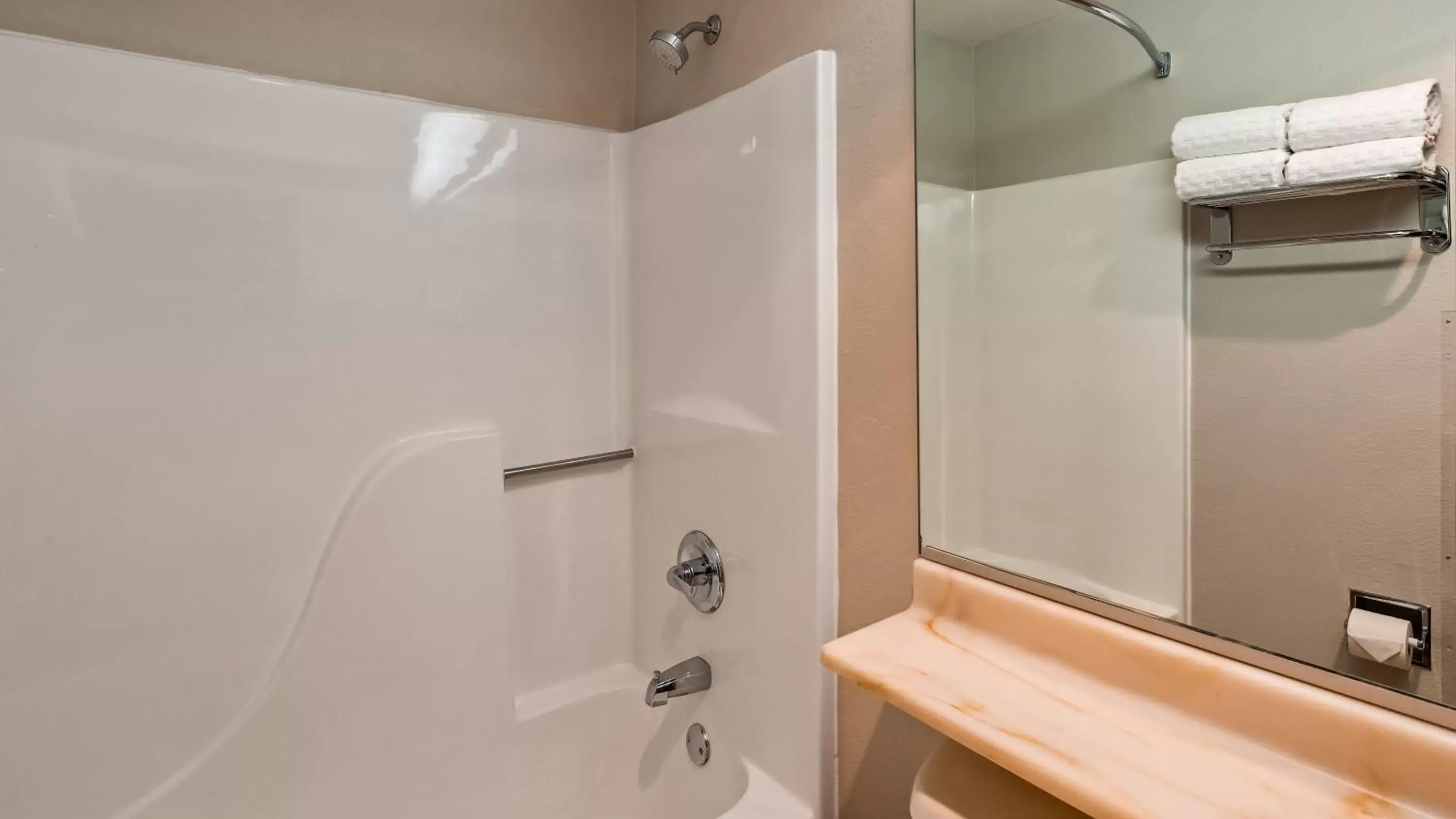 Bathroom in SureStay Plus Hotel by Best Western Morgantown