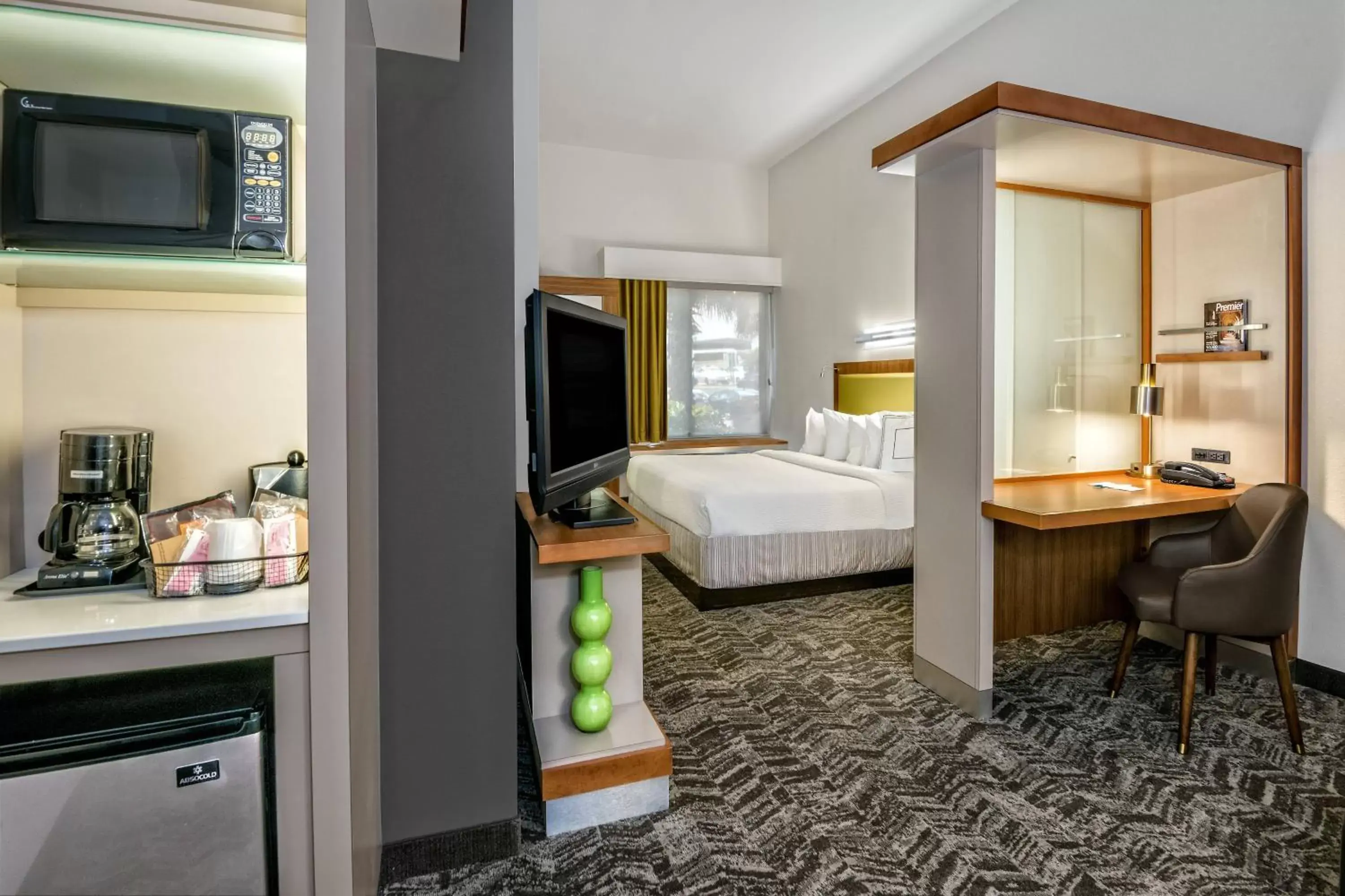 Bedroom, Bed in SpringHill Suites by Marriott San Antonio Airport