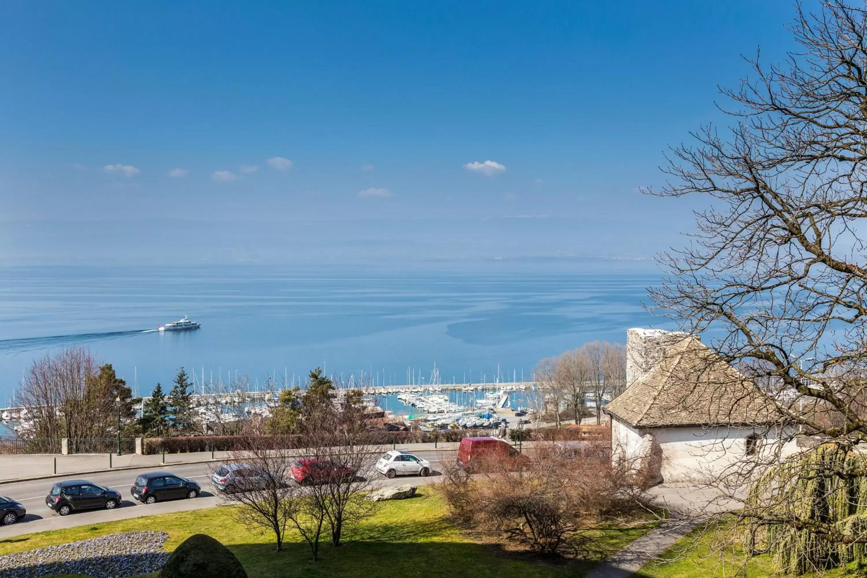 View (from property/room) in ibis Thonon Centre