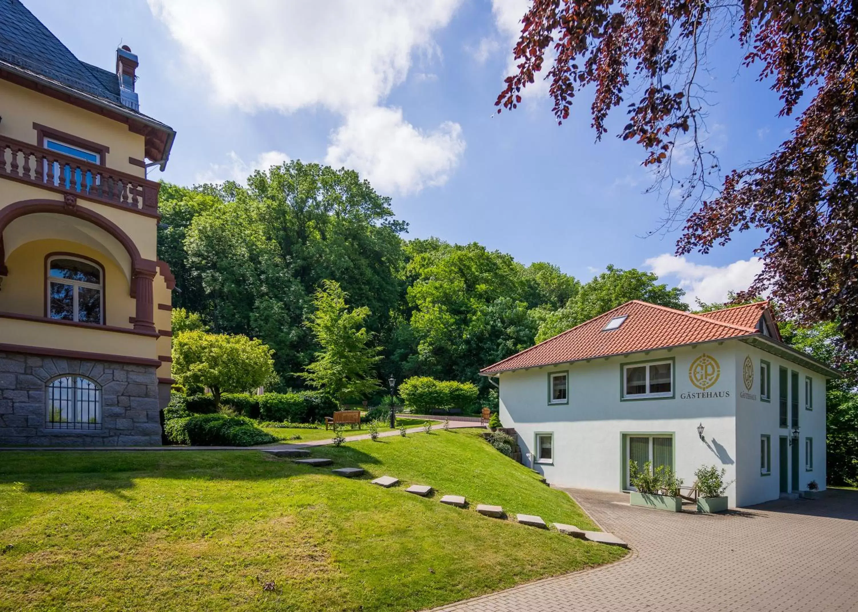 Property Building in Hotel Erbprinzenpalais