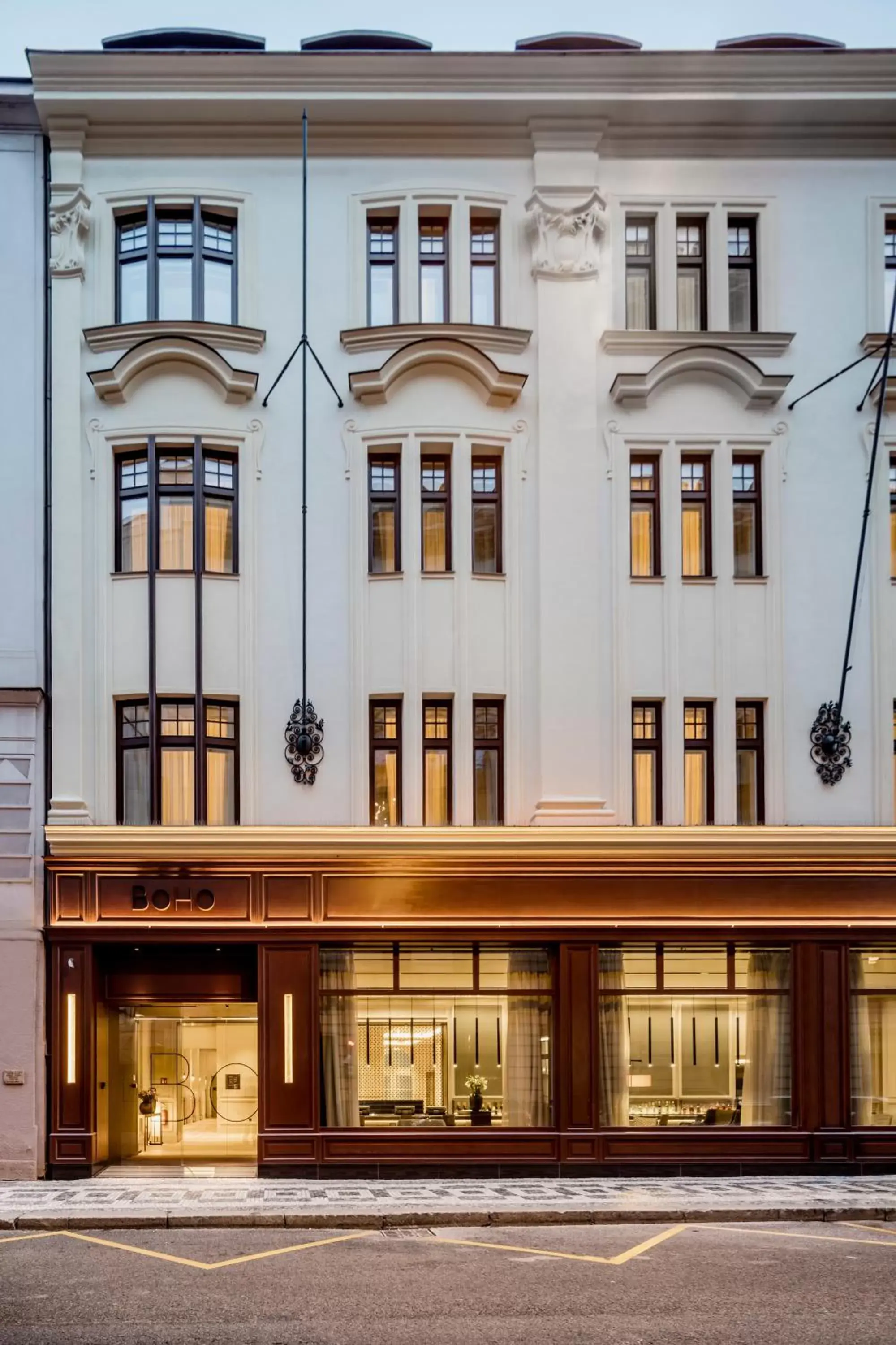 Facade/entrance, Property Building in BoHo Prague Hotel - Small Luxury Hotels