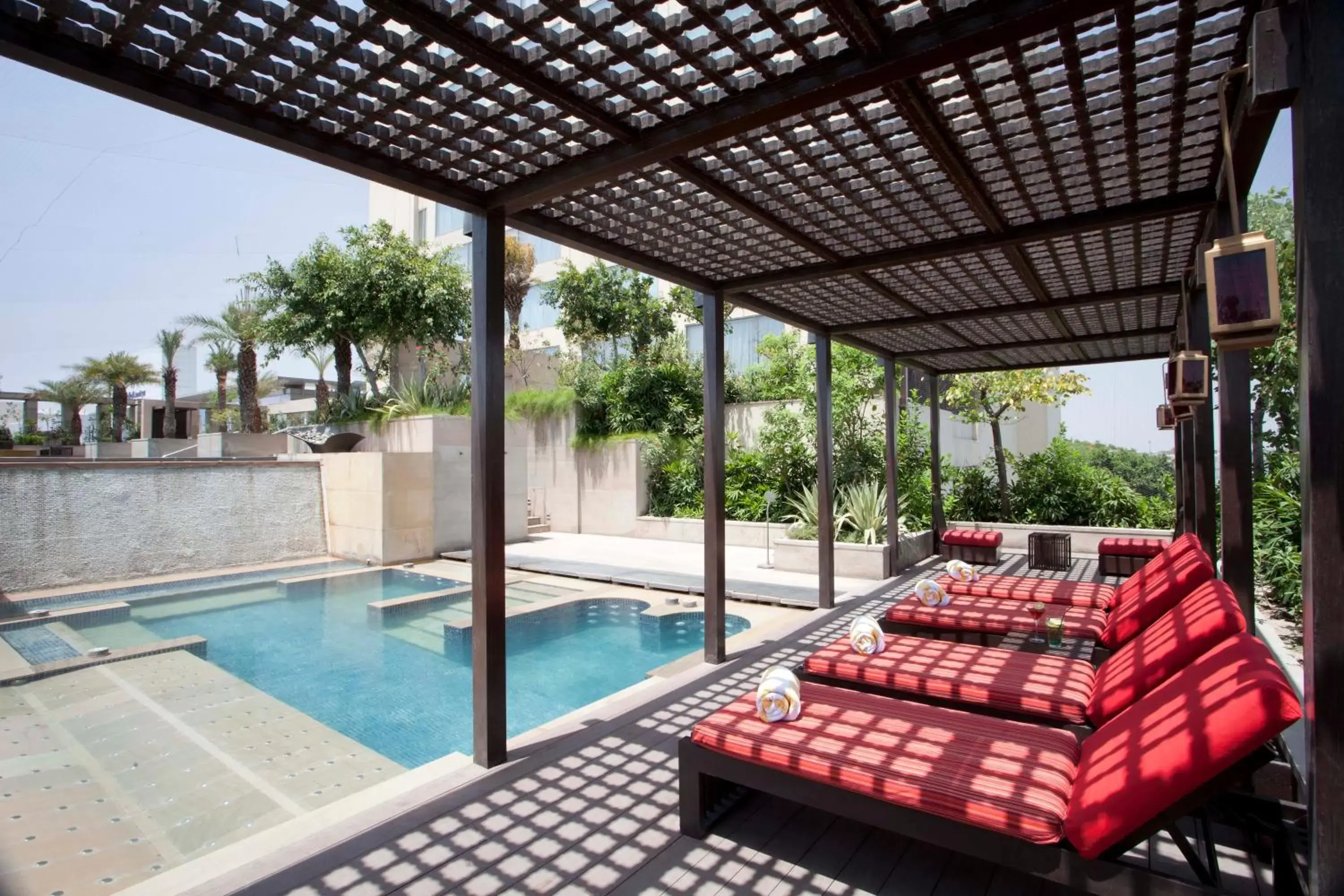 Swimming pool in Hyatt Regency Amritsar Hotel & Spa Swimming pool in Hyatt Regency Amritsar Hotel & Spa