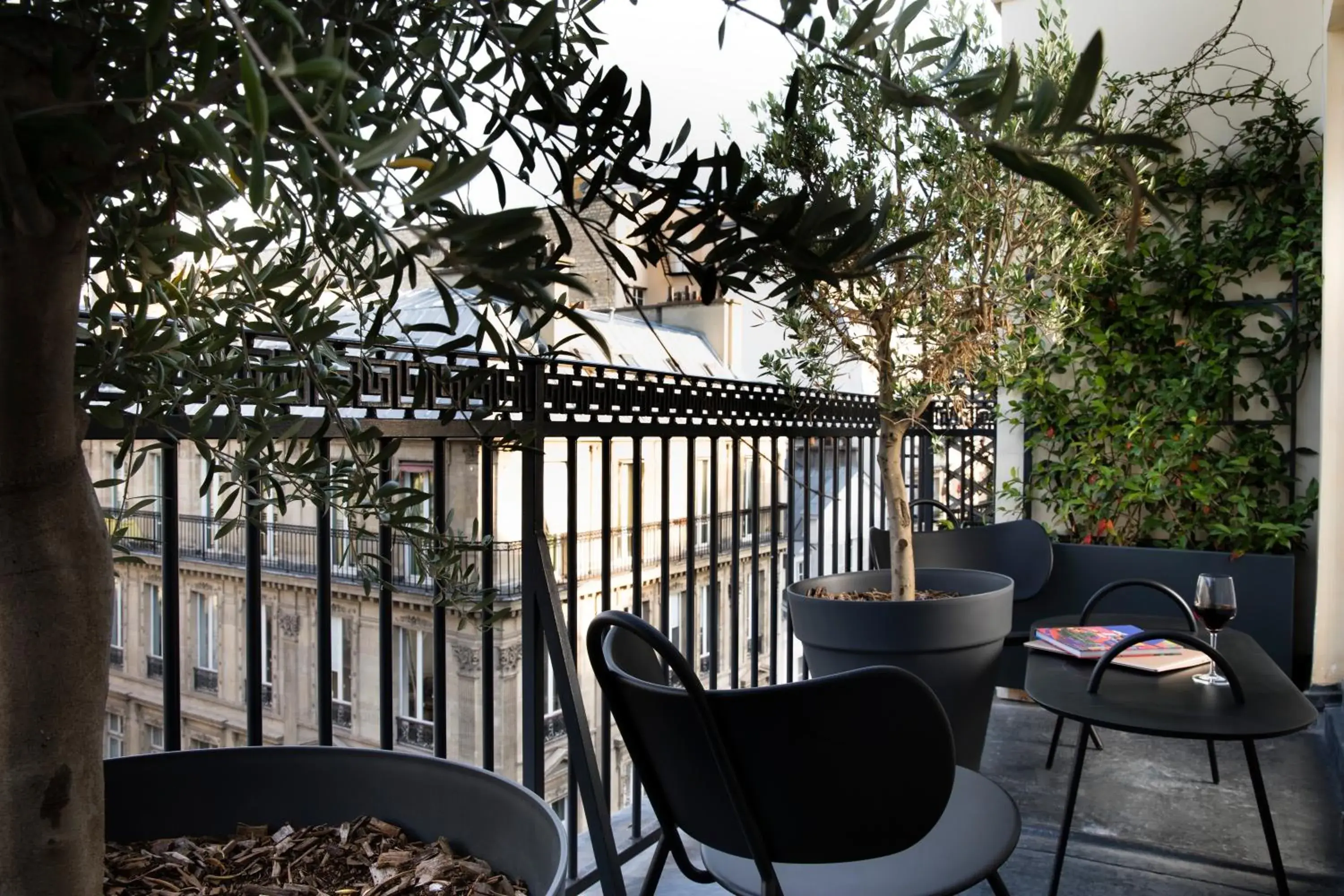 Balcony/Terrace in Hotel R De Paris - Boutique Hotel