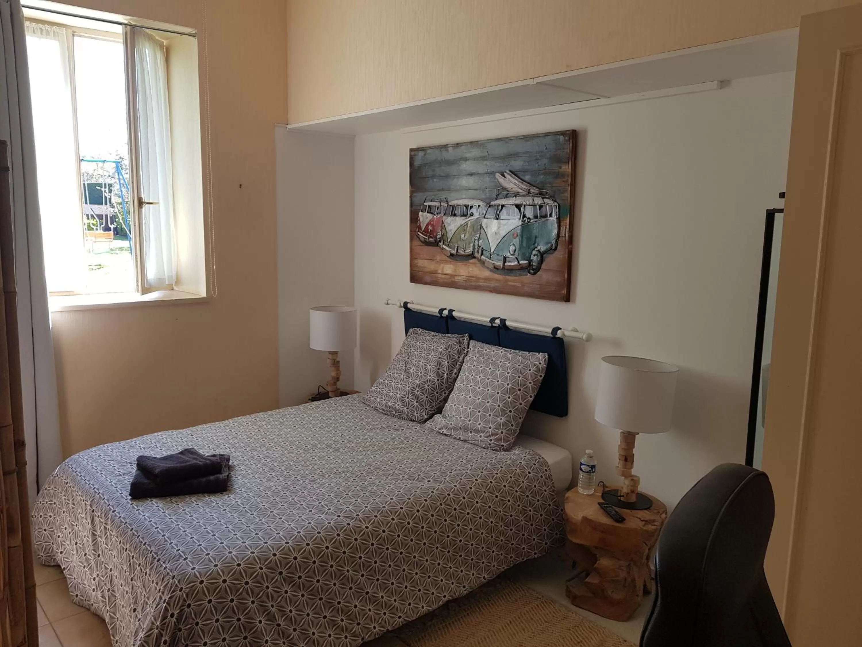 Bedroom, Bed in la ferme des ruelles