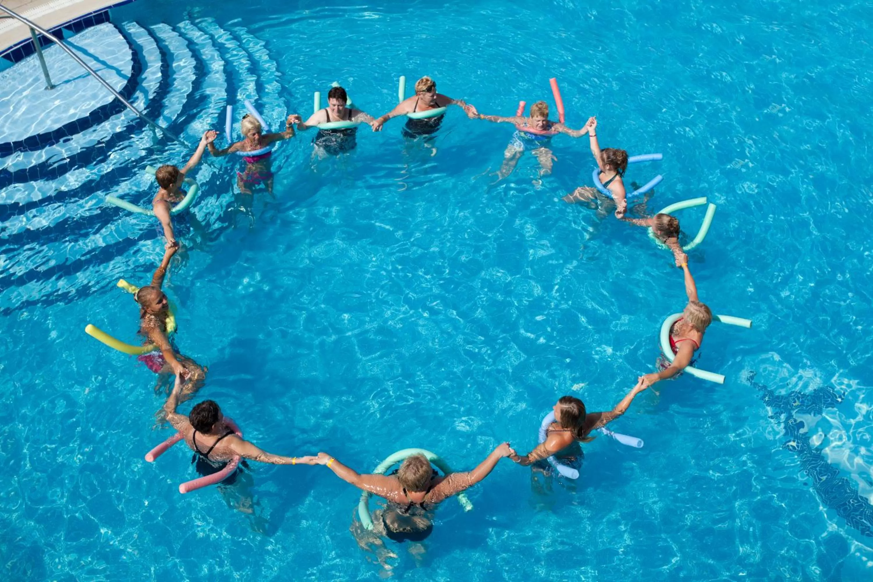 Pool view in 07 Group Hotel