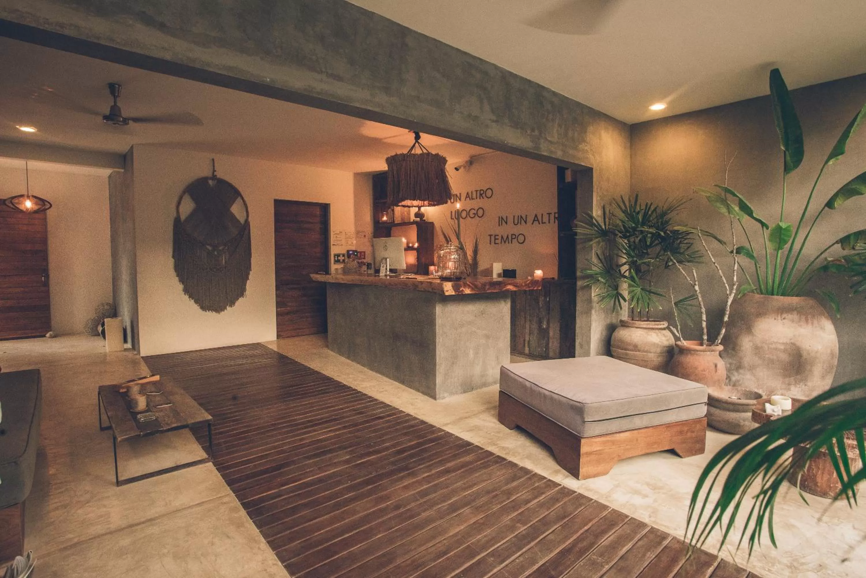 Lobby or reception in Panacea Condo Tulum