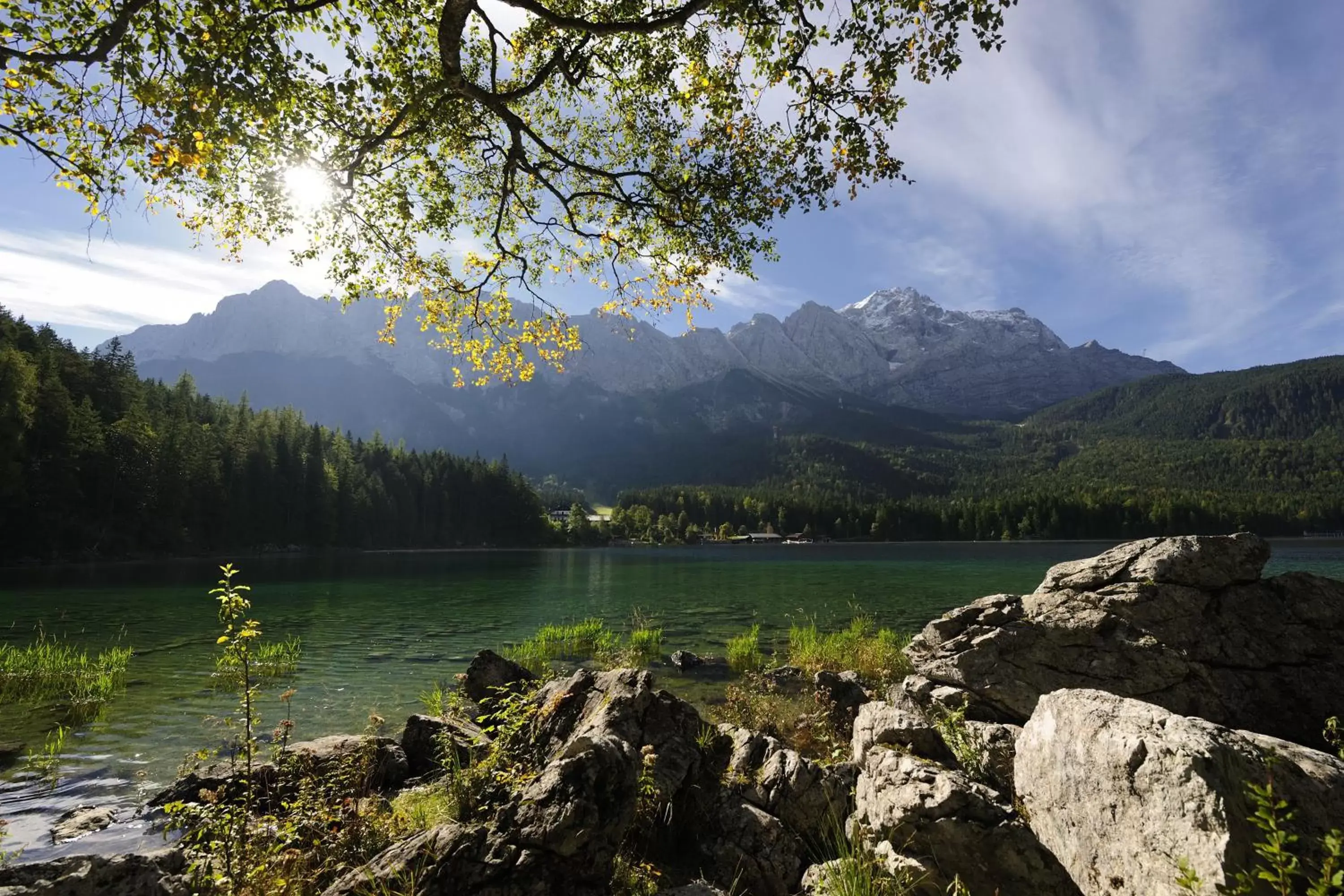 Area and facilities in Eibsee Hotel