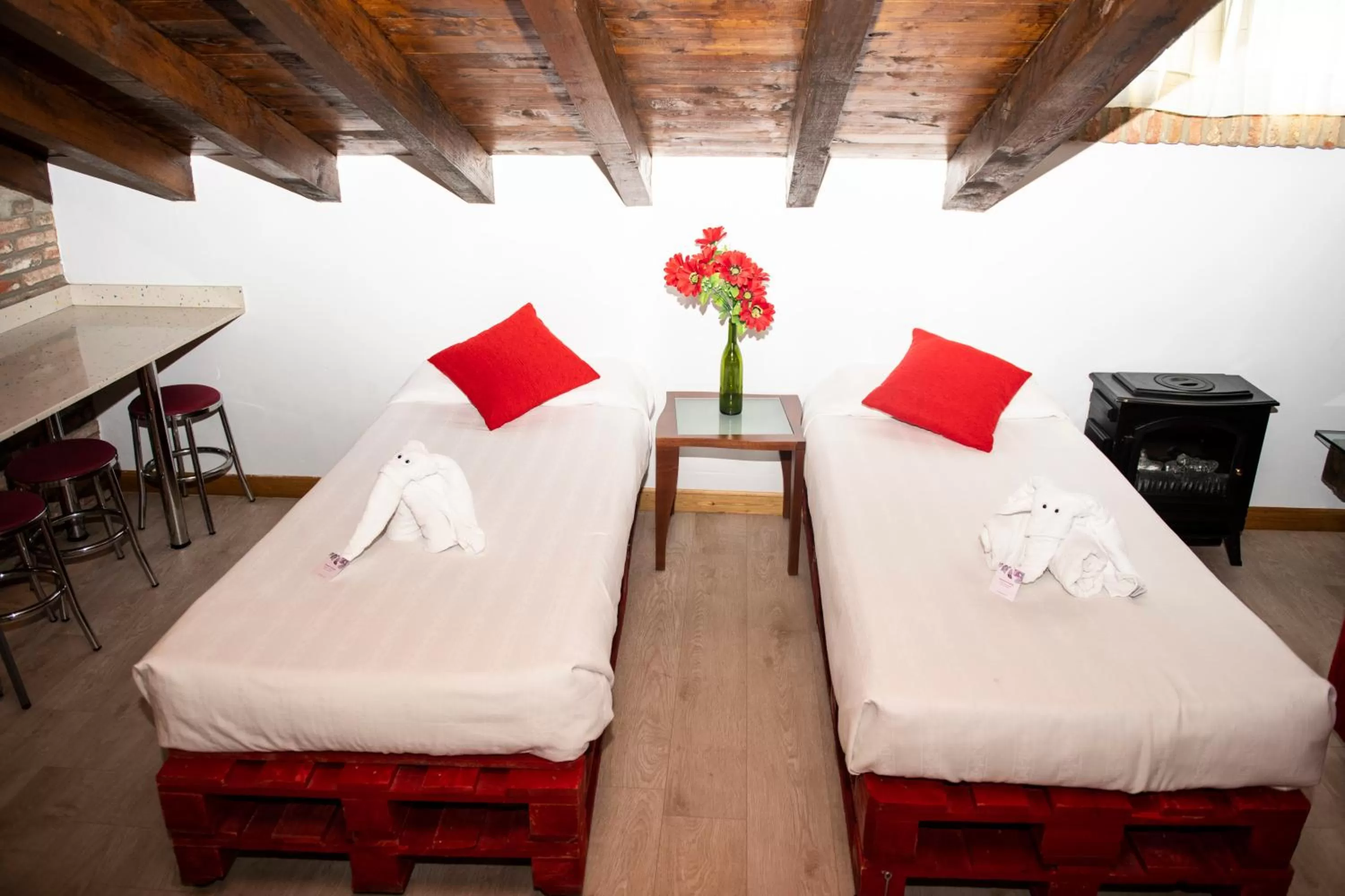 Bed in Posada la Leyenda