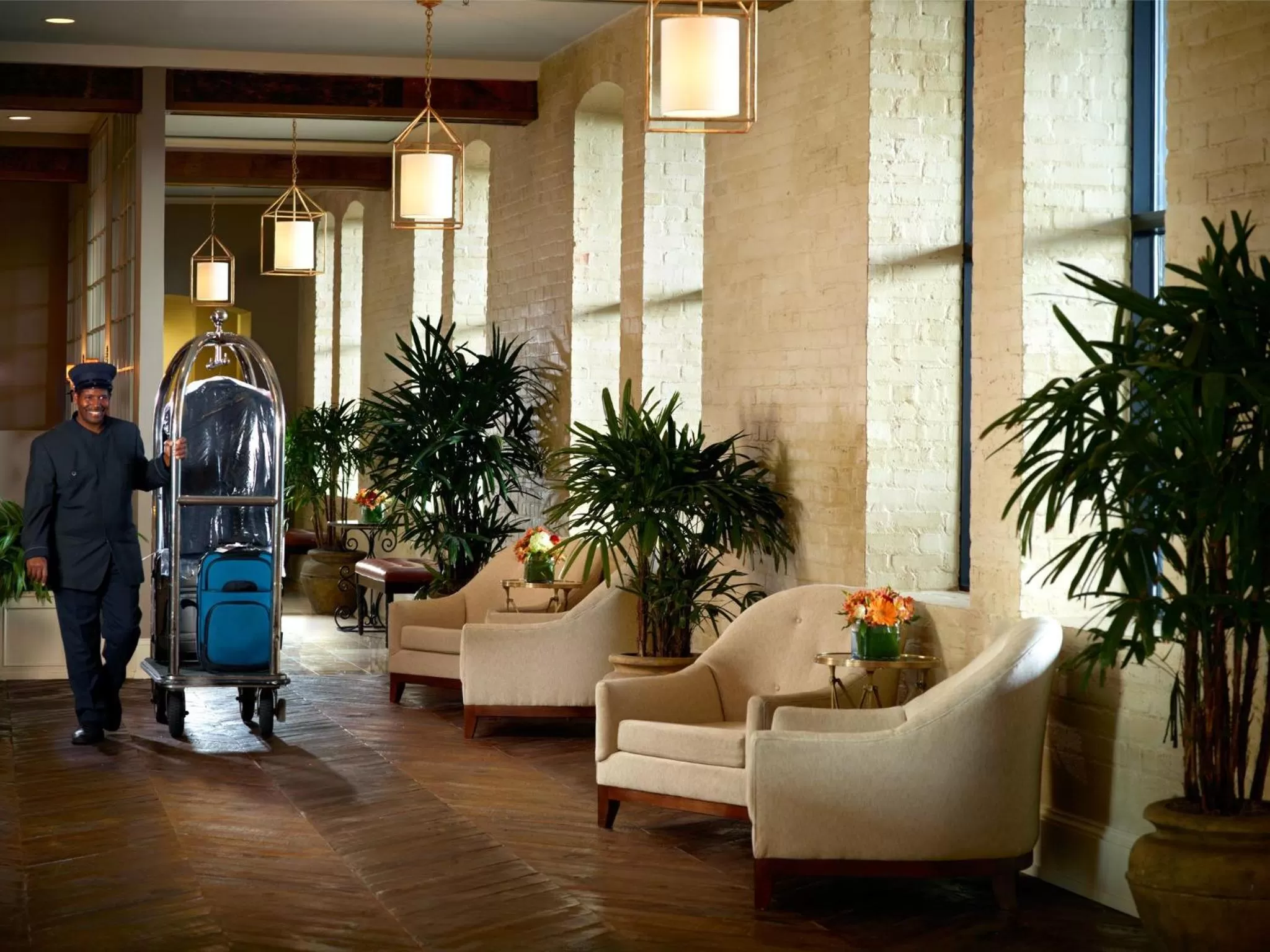 Lobby or reception in Riverfront Hotel New Orleans