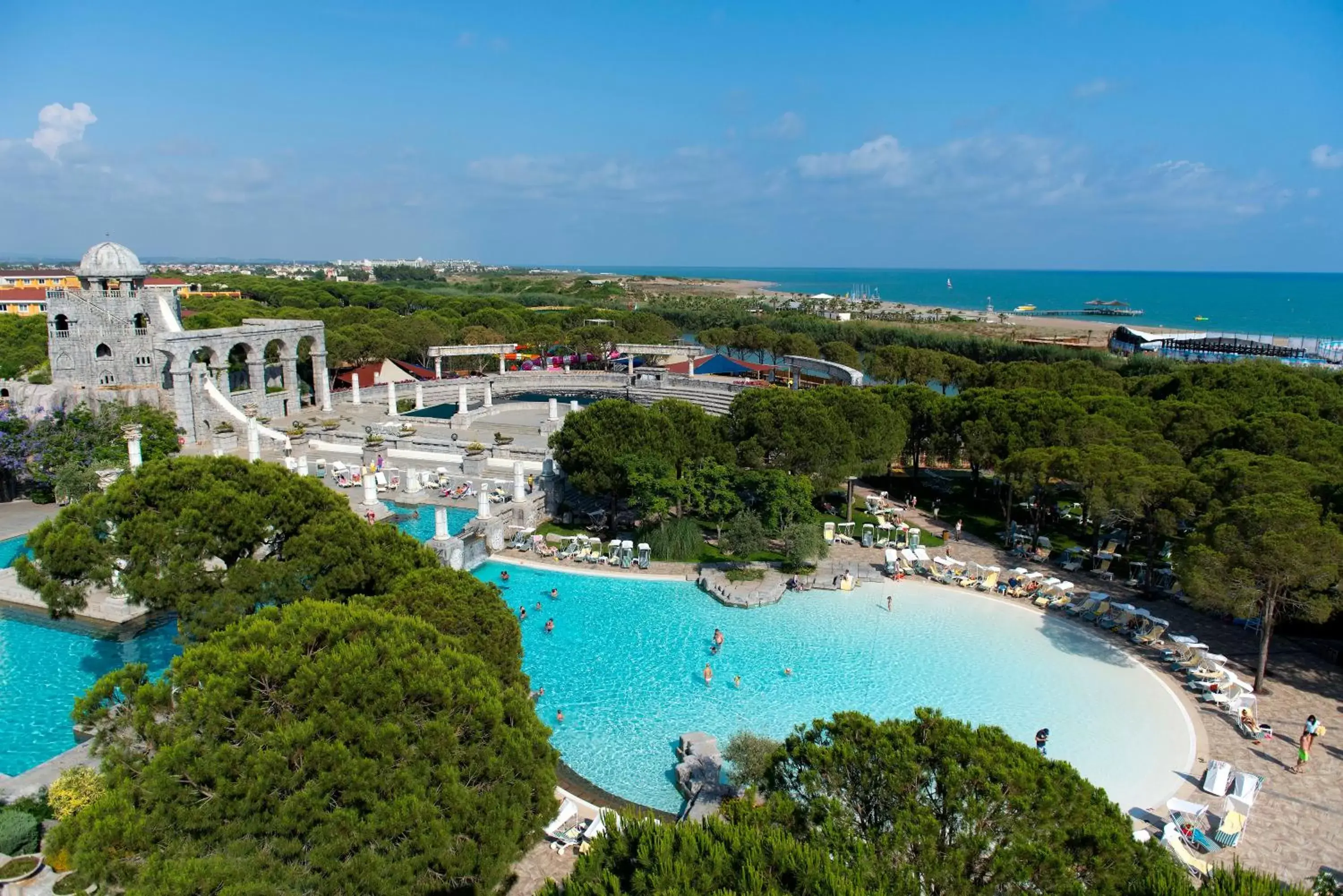 Swimming pool, Bird's-eye View in Xanadu Resort Hotel - High Class All Inclusive