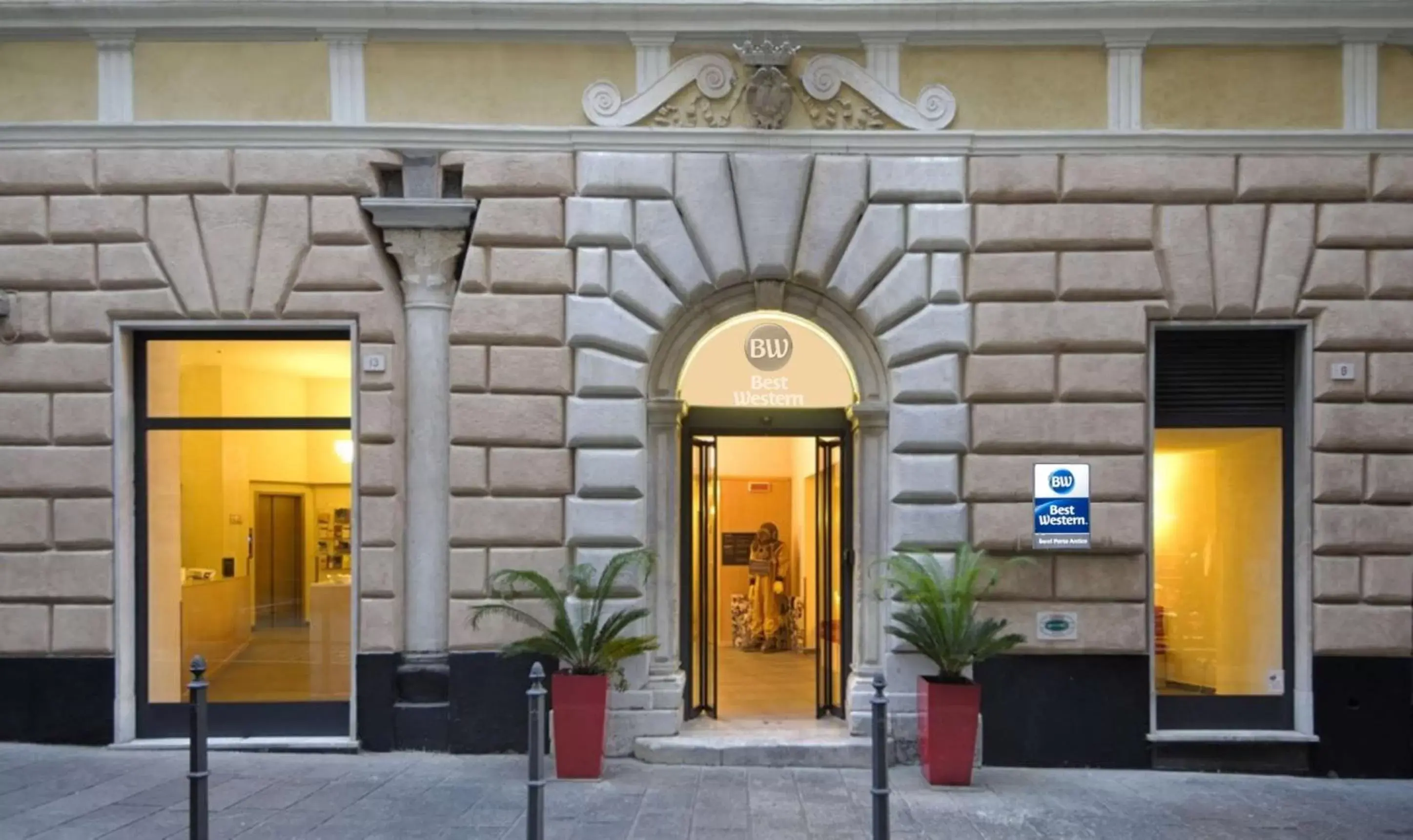 Property building in Best Western Porto Antico