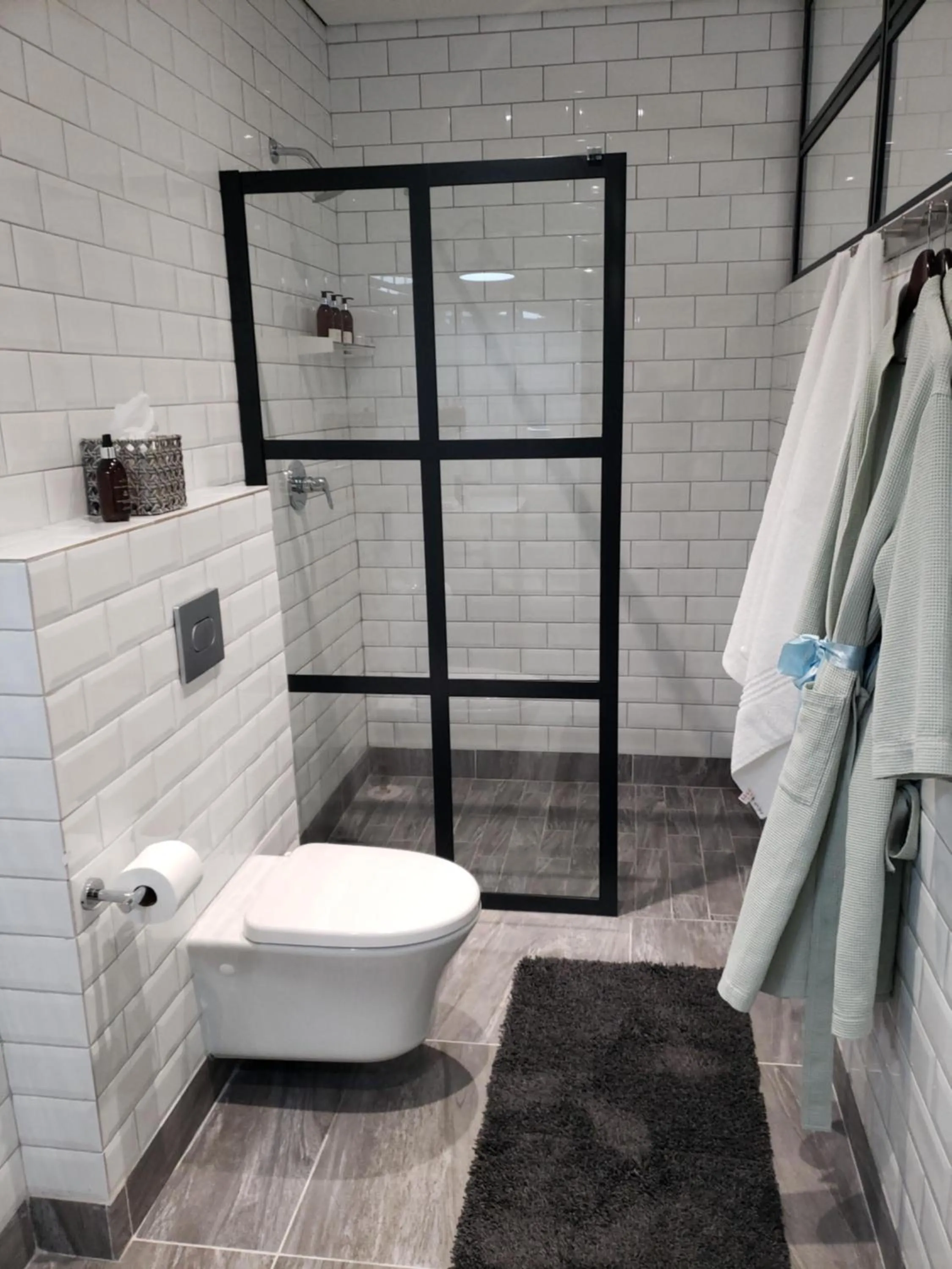 Bathroom in Point B Guest House -Sustainable Solar Energy