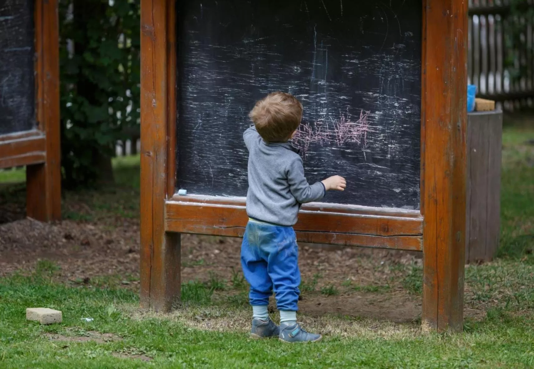 Children play ground, Children in X-Park Františkov